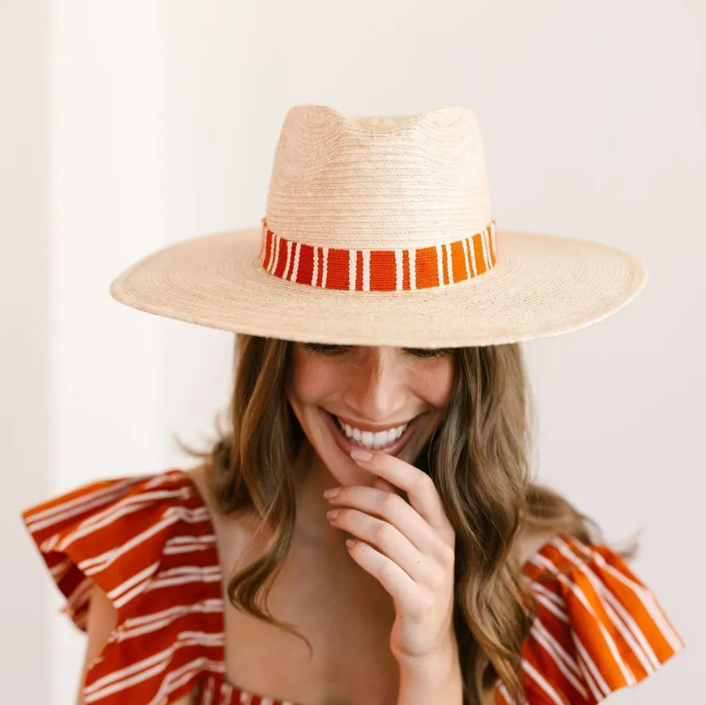 Hemingway Stripe Palm Hat