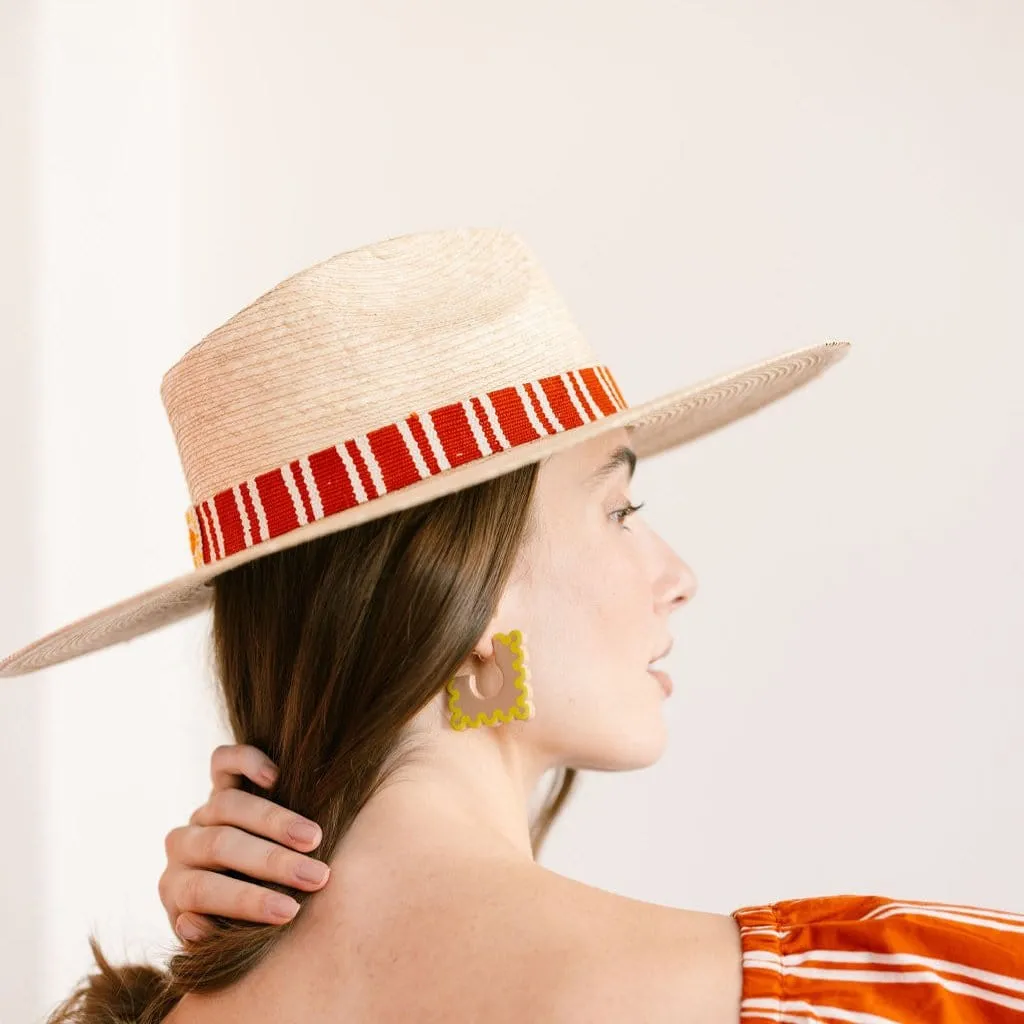 Hemingway Stripe Palm Hat