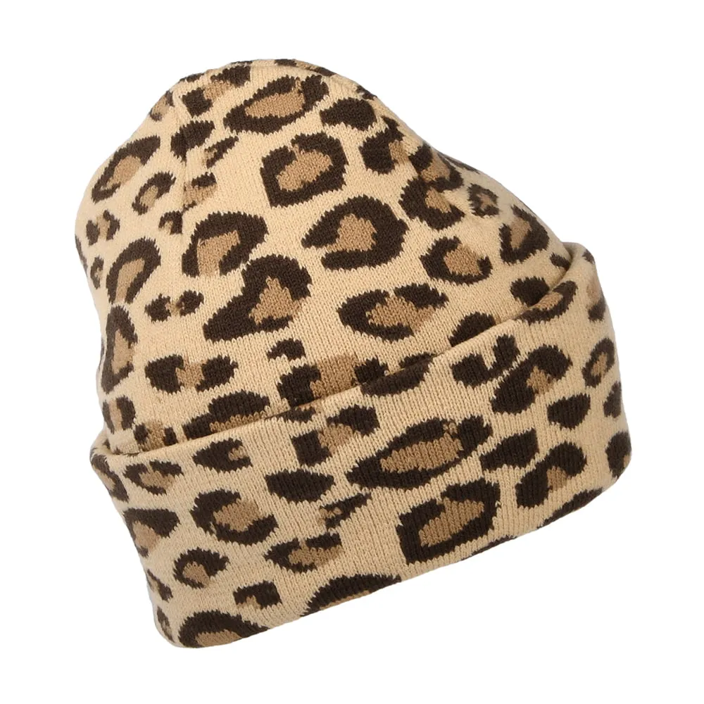 Herschel Supply Co. Elmer Beanie Hat - Leopard