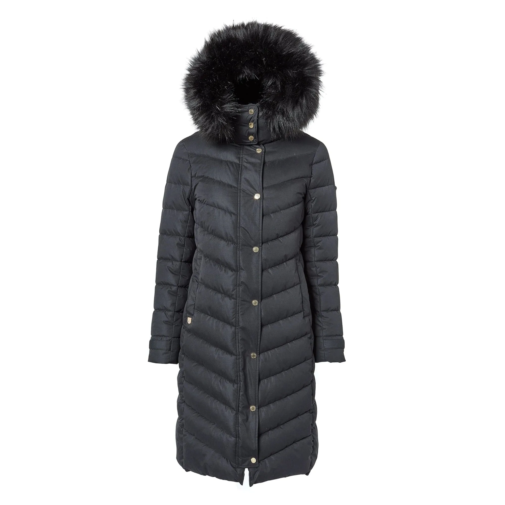 Holland Cooper Chamonix Coat In Black