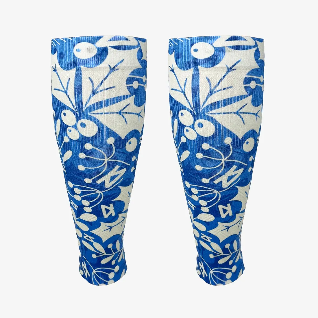 Holly Leaves Compression Leg Sleeves