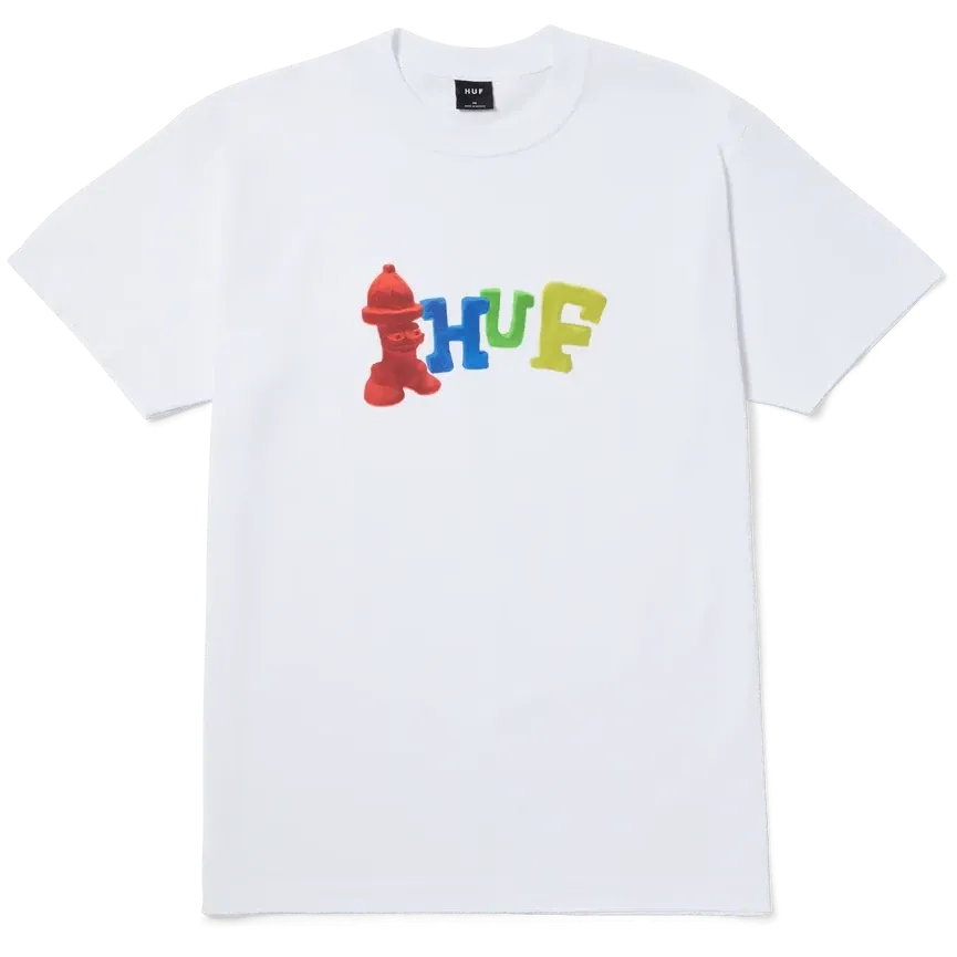 HUF CLAYTIME TEE // WHITE