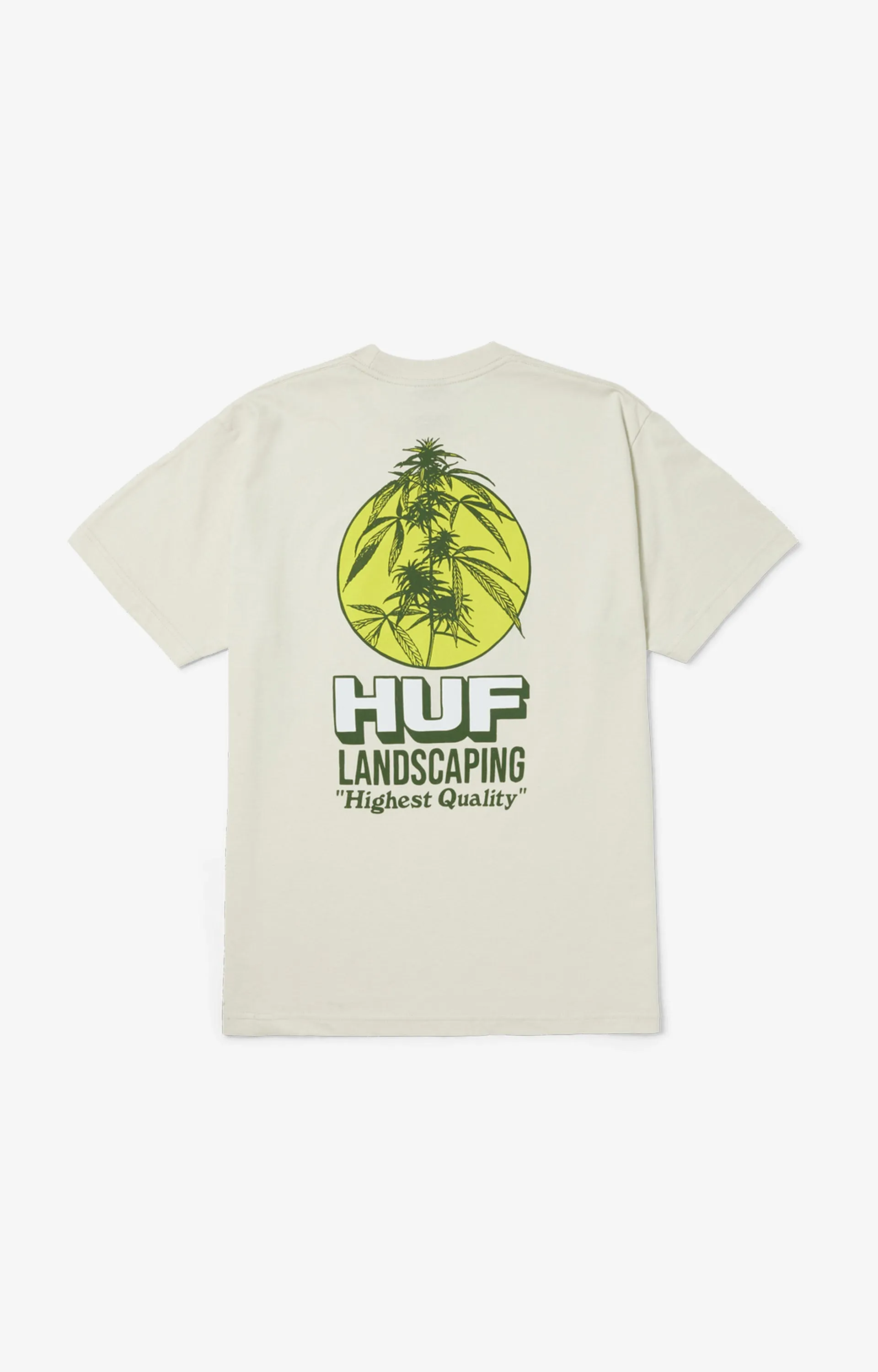 HUF Landscaping T-Shirt, Bone