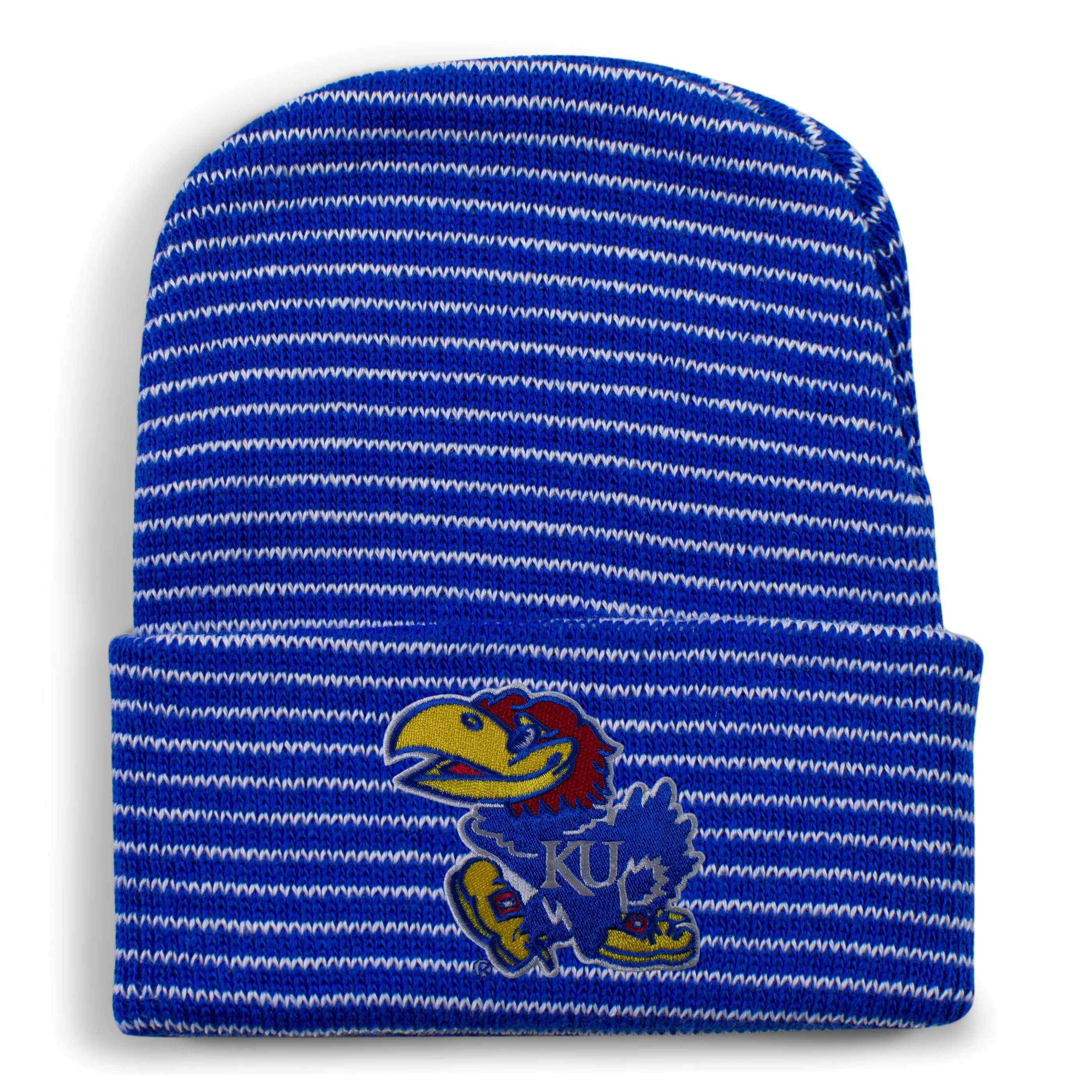 Kansas Stripe Knit Cap