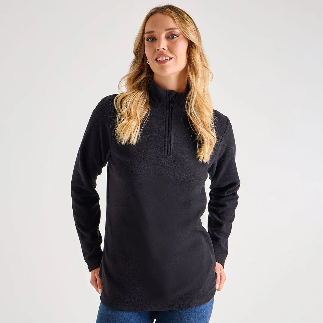 Ladies 1/4 Zip Fleece