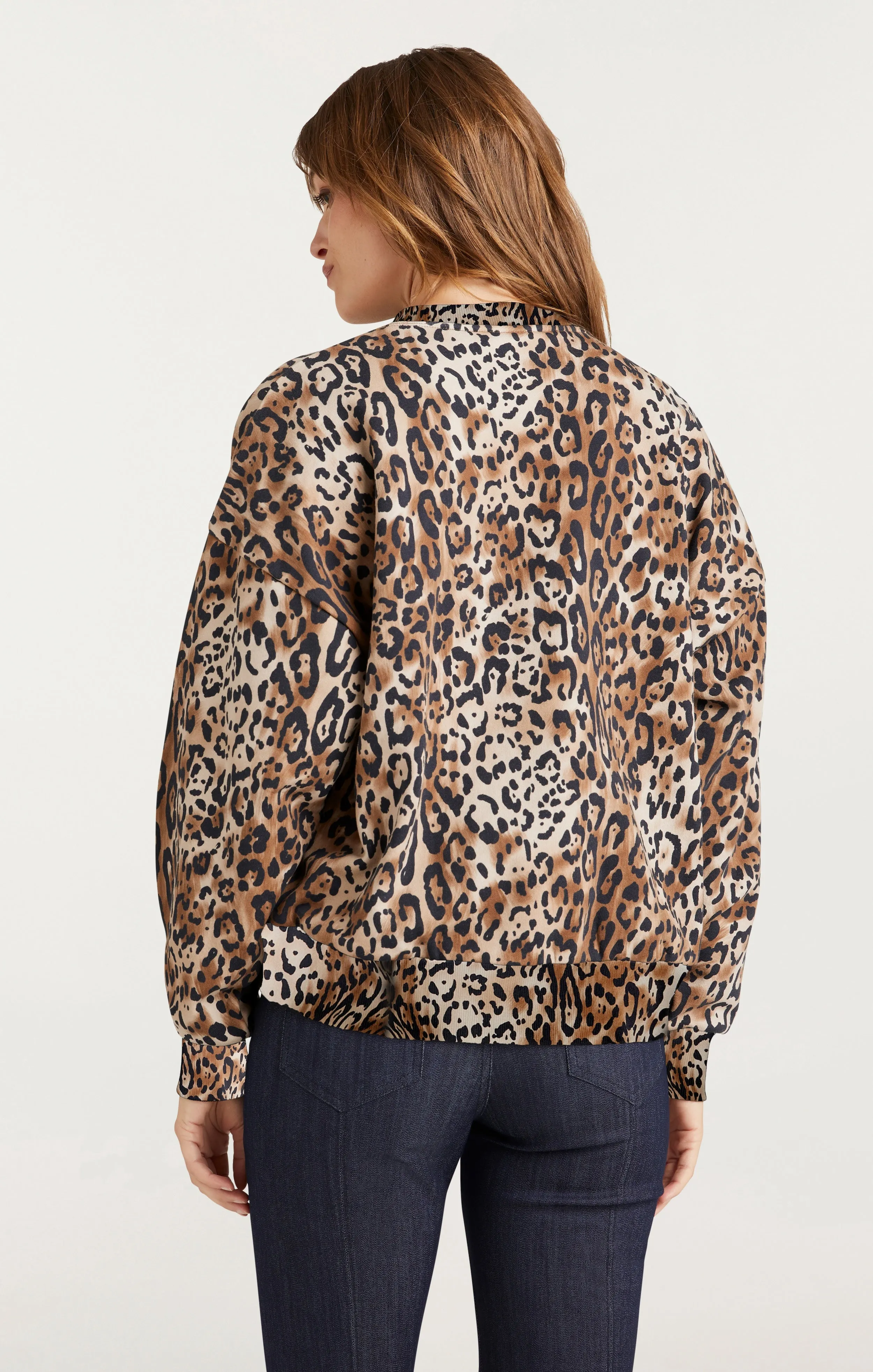 Leopard Amour Brandy Sweatshirt Pullover