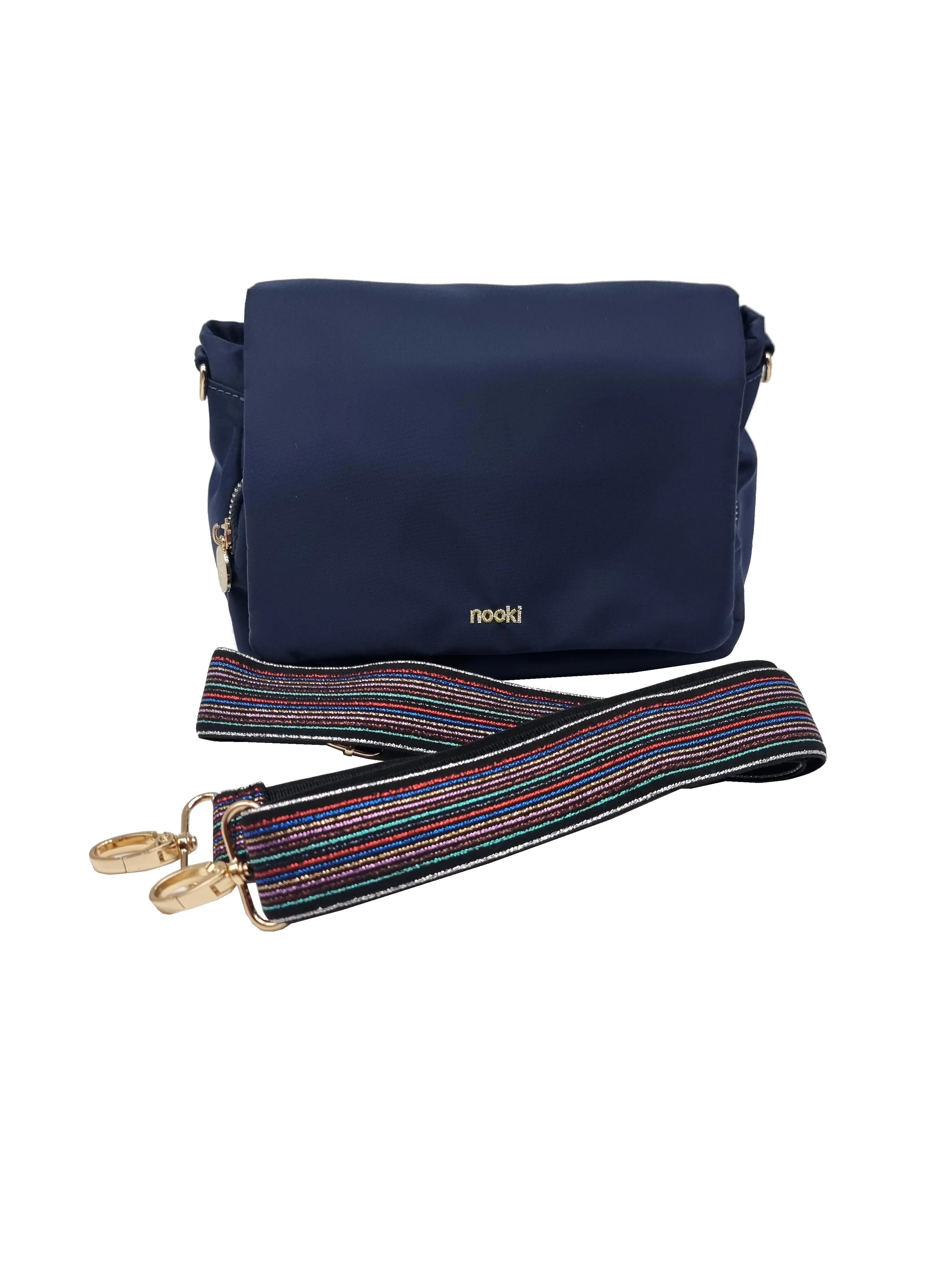 LEYTON NEW CROSS BODY BAG IN NAVY