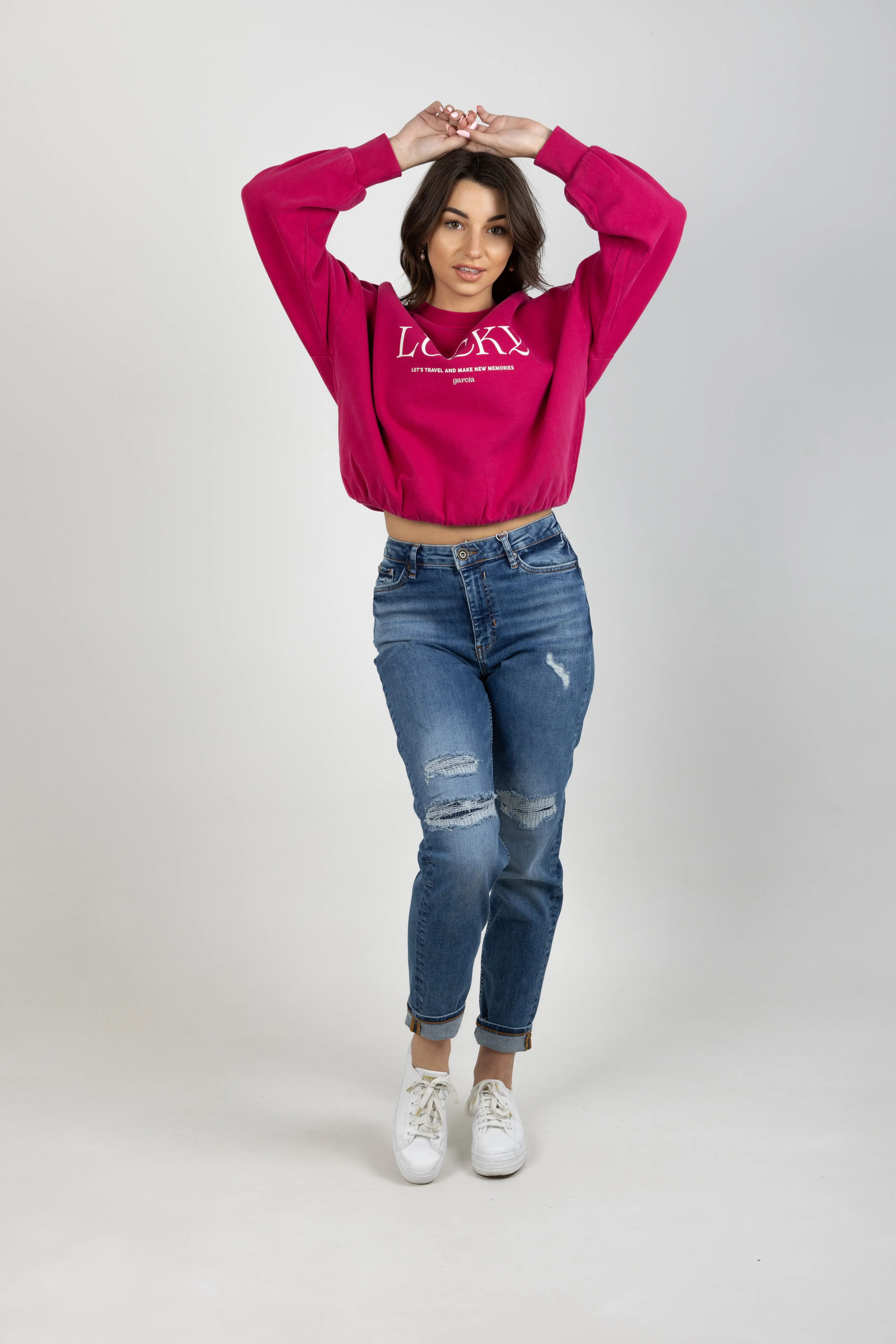 LOLA SWEATER FUCHSIA