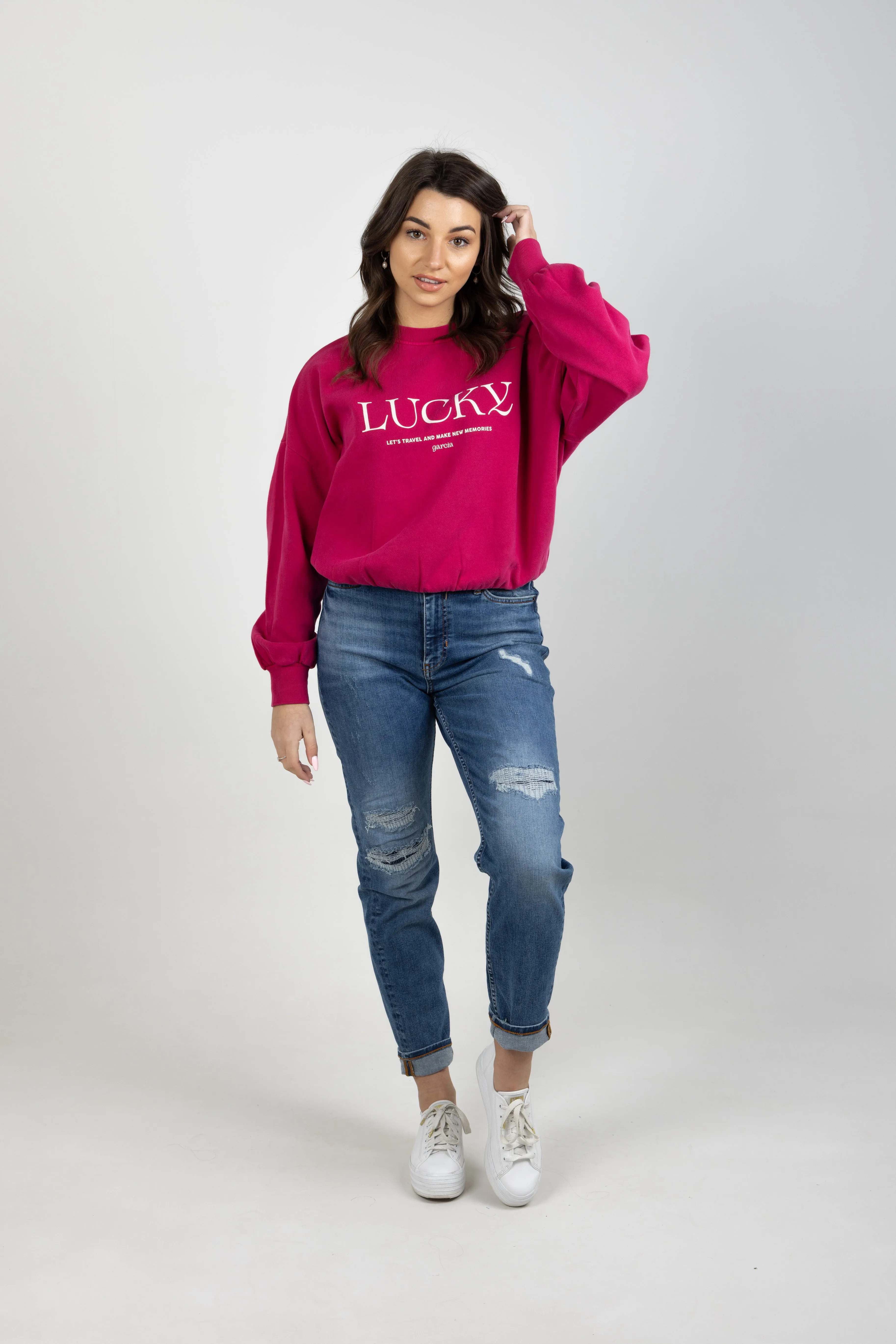 LOLA SWEATER FUCHSIA