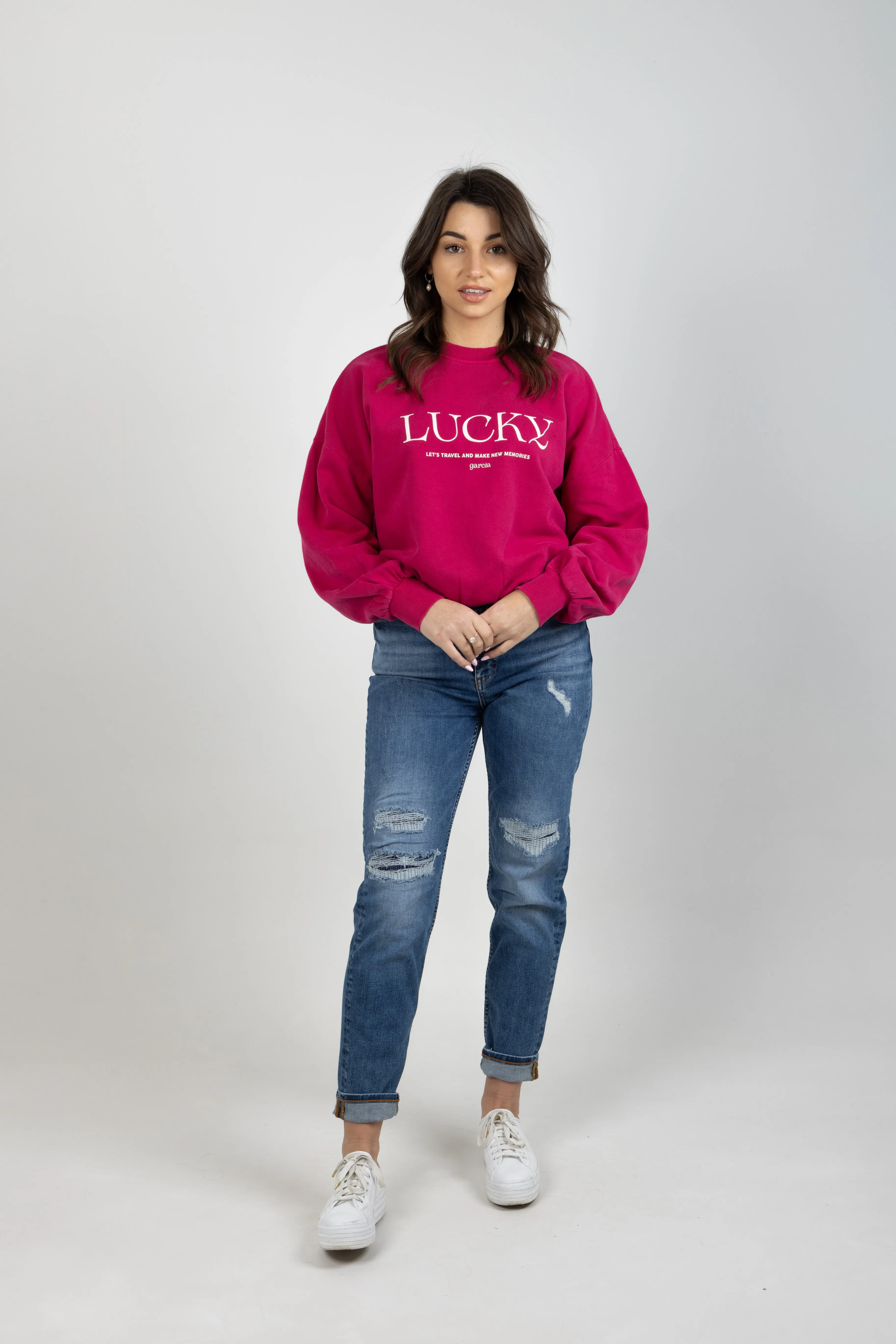 LOLA SWEATER FUCHSIA