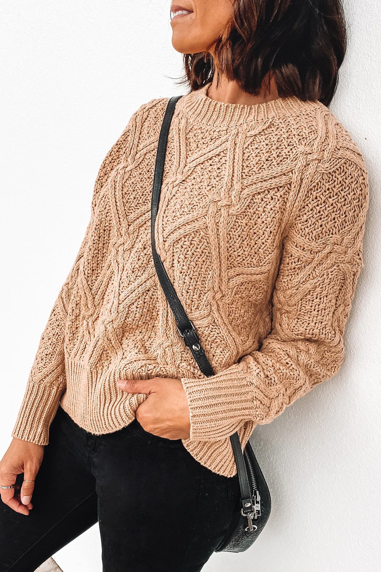 Lucy Knit Tan