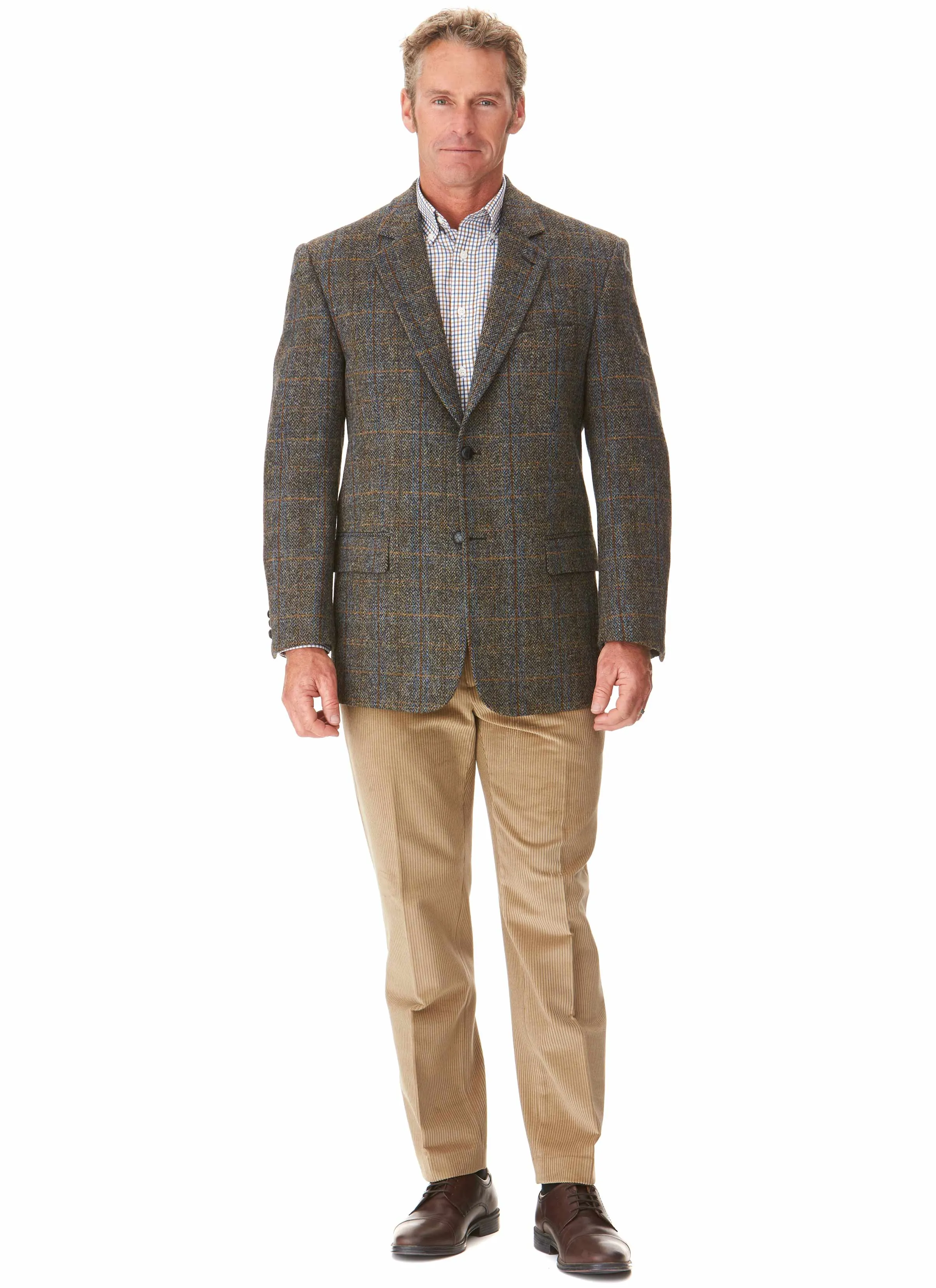 MALMSBURY HARRIS TWEED JACKET - WINTER GARDEN