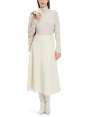 MARC CAIN Cream Skirt