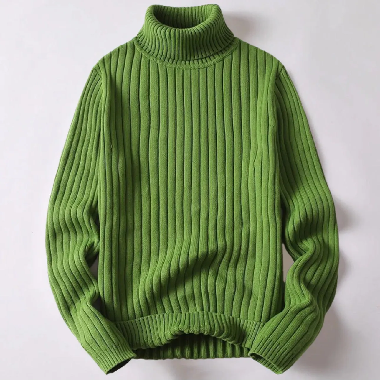 Men's Luxurious Heritage Merino Wool Turtleneck Sweater | Ideal for Autumn/Winter