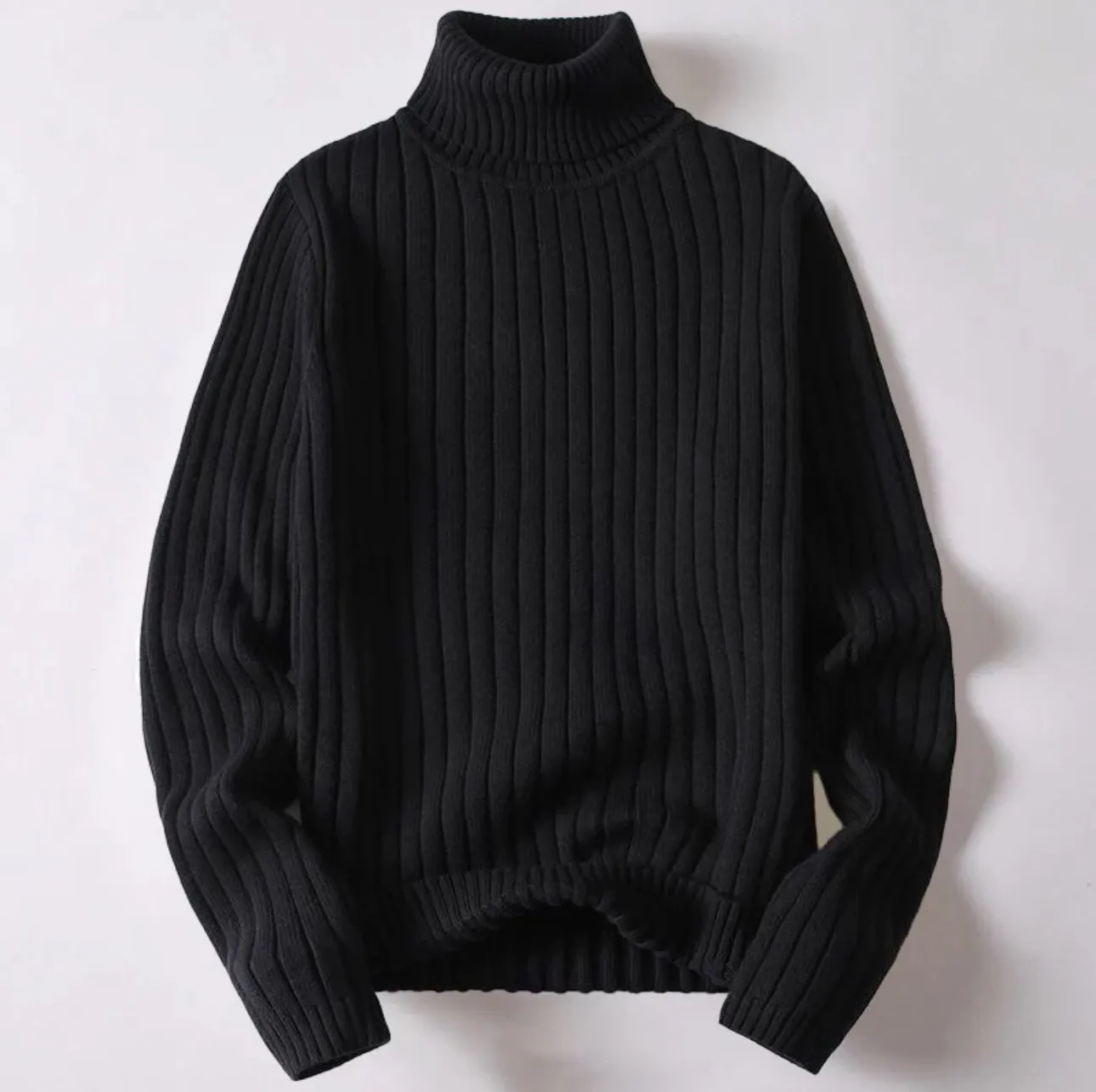 Men's Luxurious Heritage Merino Wool Turtleneck Sweater | Ideal for Autumn/Winter