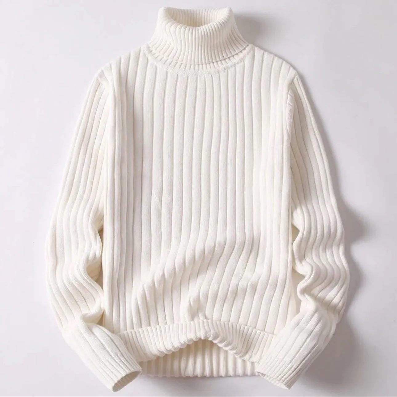 Men's Luxurious Heritage Merino Wool Turtleneck Sweater | Ideal for Autumn/Winter