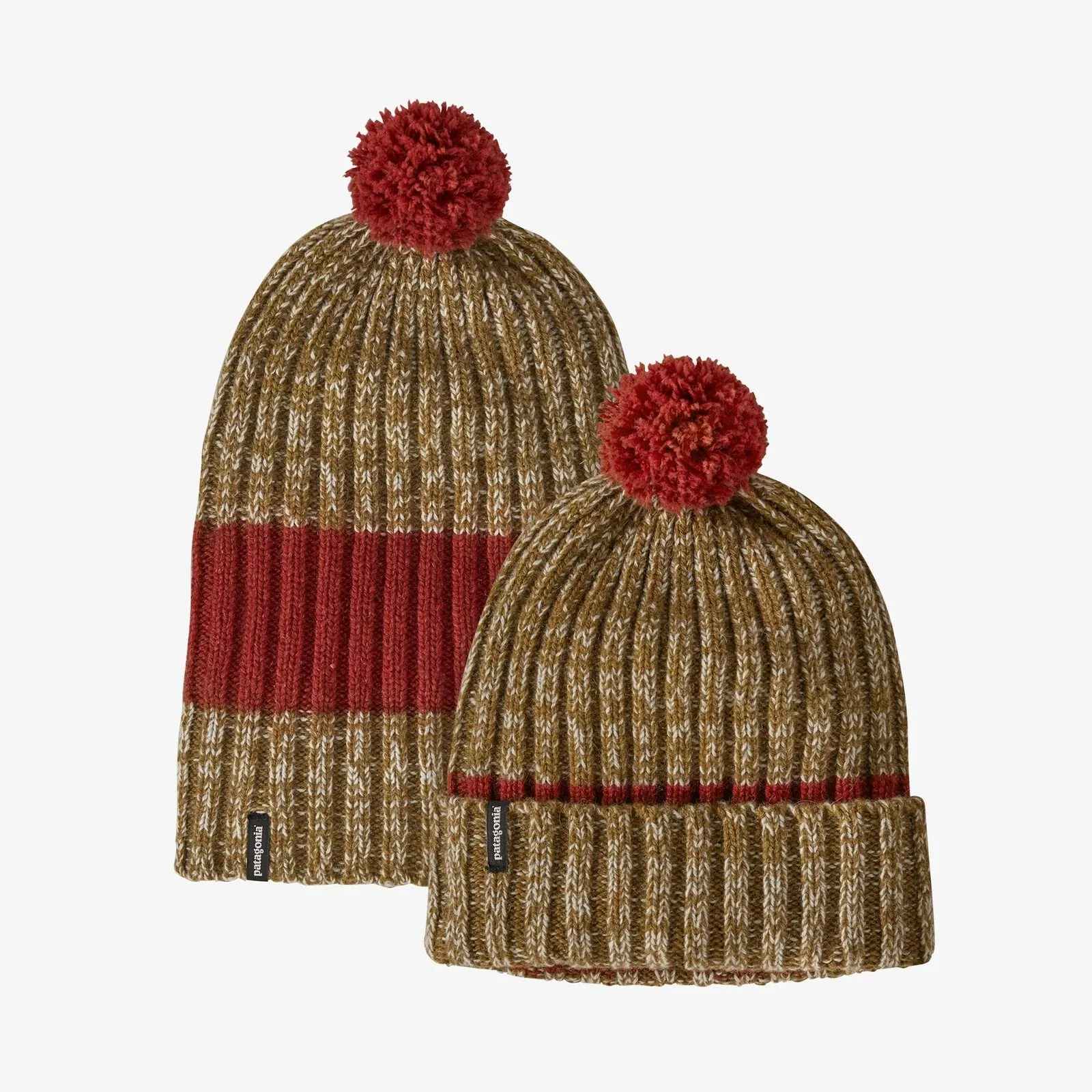 Men's Patagonia | Wool Pom Beanie | Hot Ember