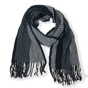 Mens Scarf - Monochrome