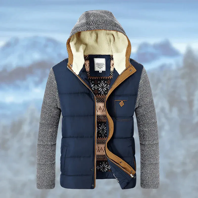 Men's Warm Casual Hooded Winter Coat with Soft Lining | Ideal for Autumn/Winter