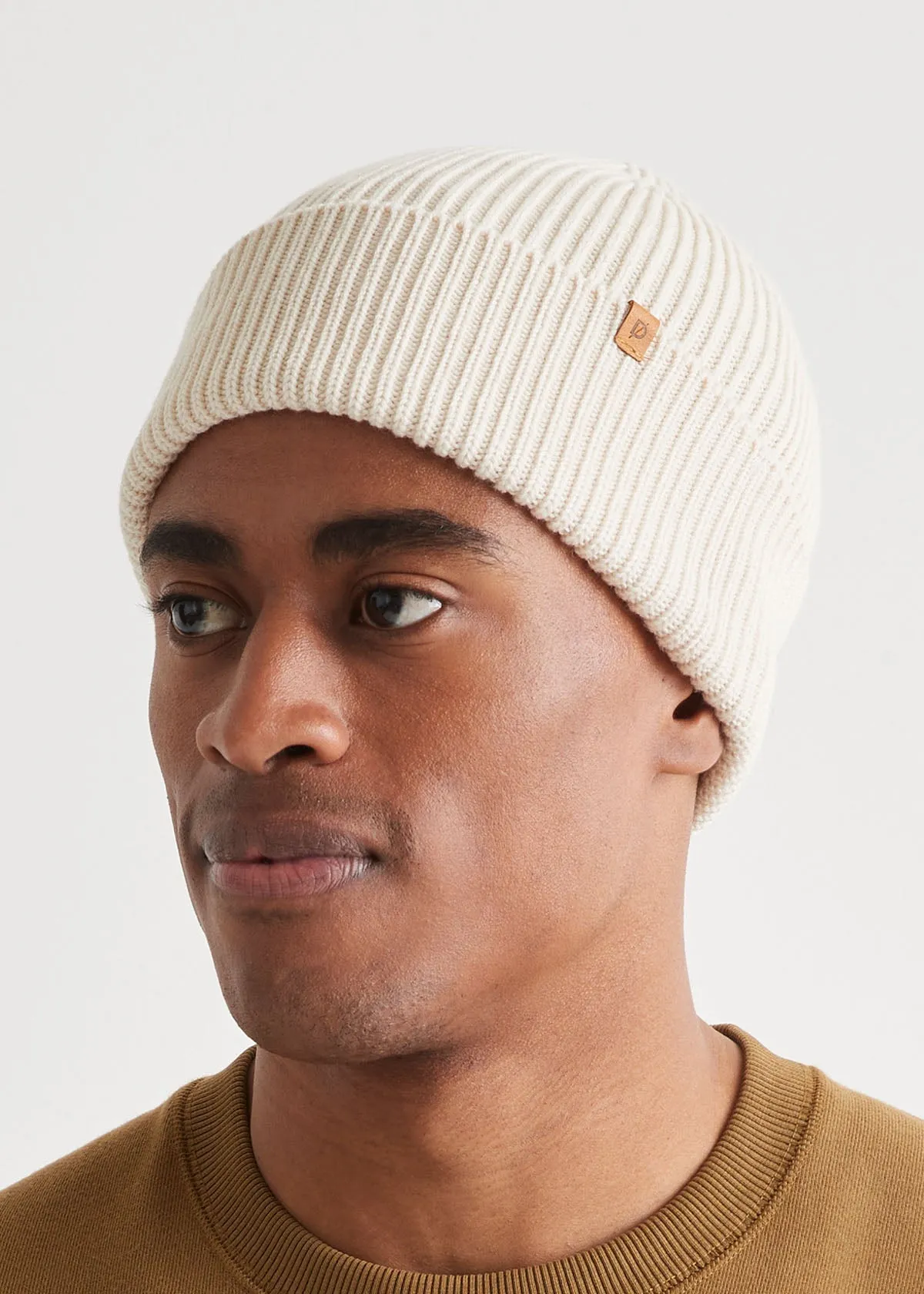 Merino Wool Toque - Bone