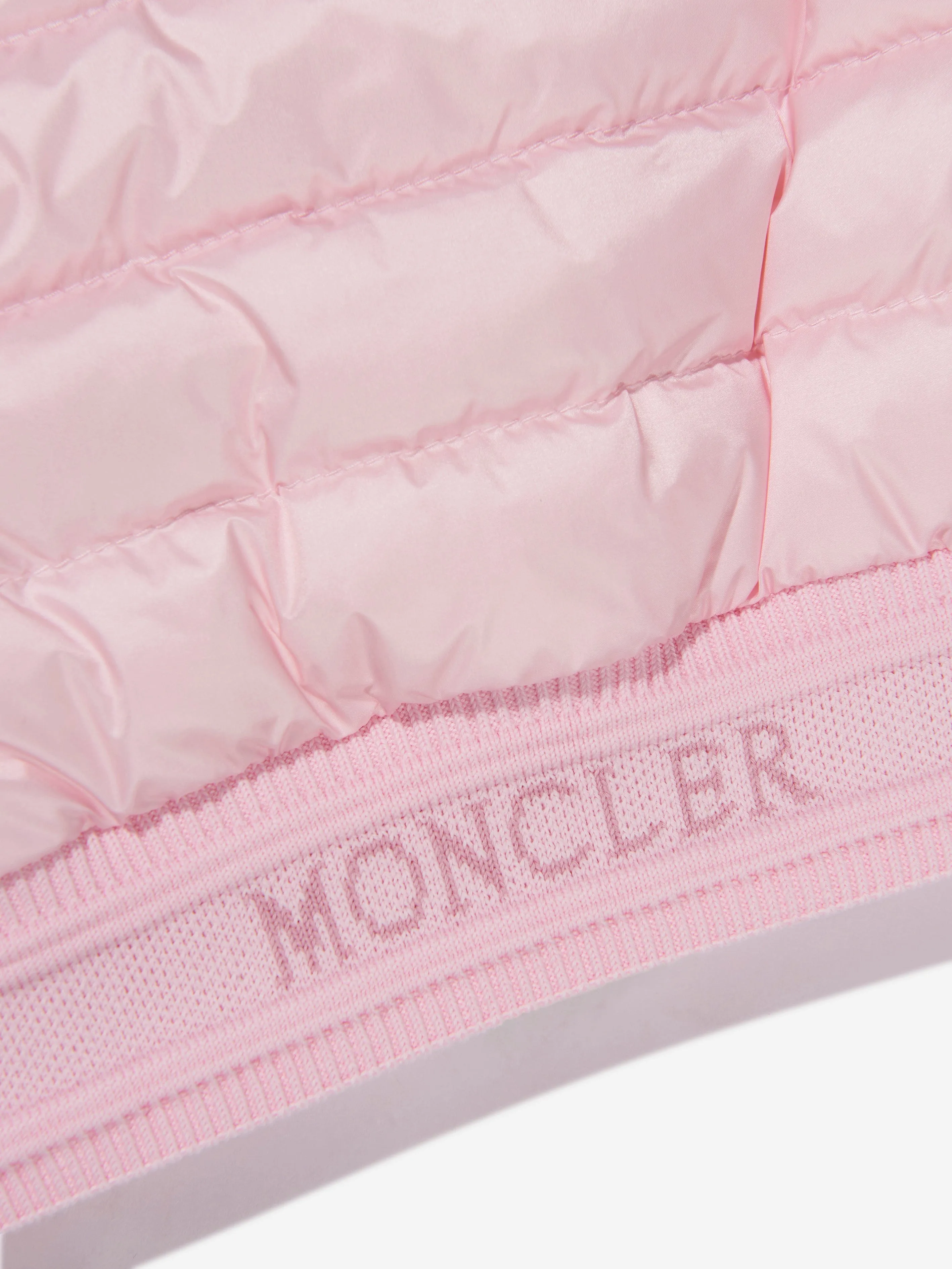 Moncler Enfant Baby Girls Down Padded Ter Jacket in Pink