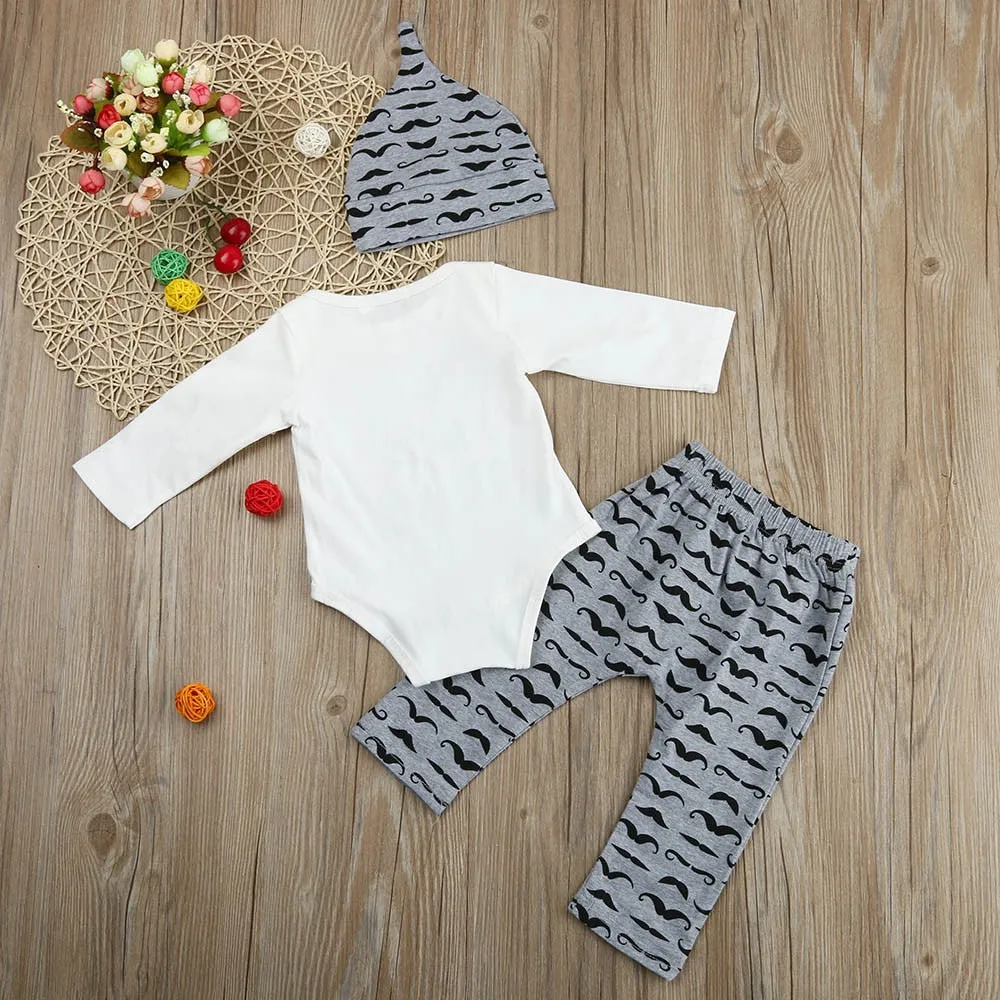 Moustache 3pcs Winter Set