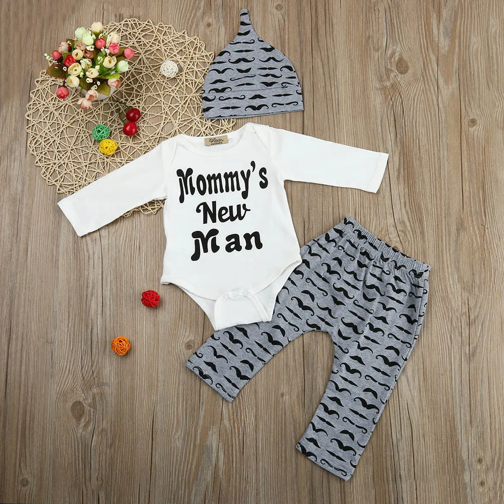 Moustache 3pcs Winter Set