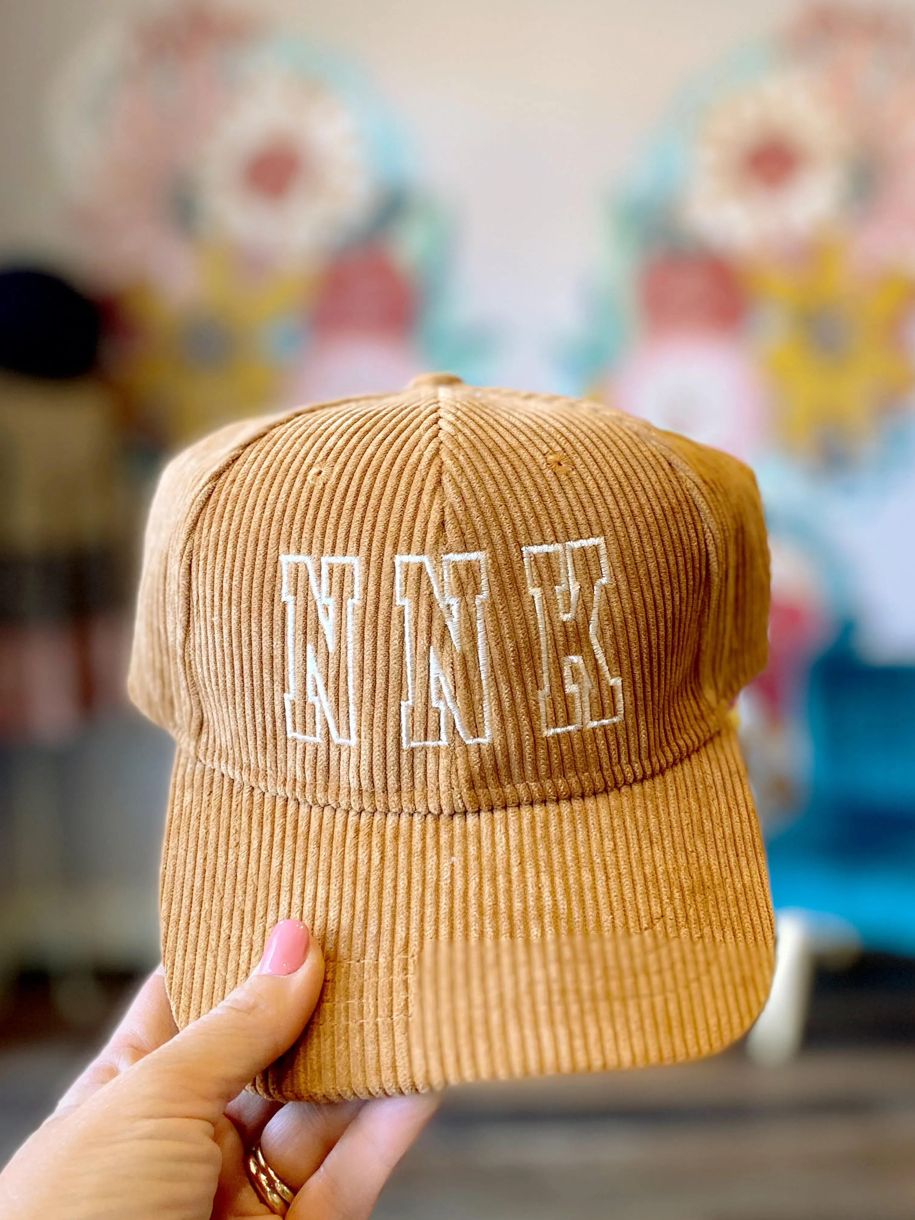 NNK -Northern Neck Embroidered Corduroy Hat