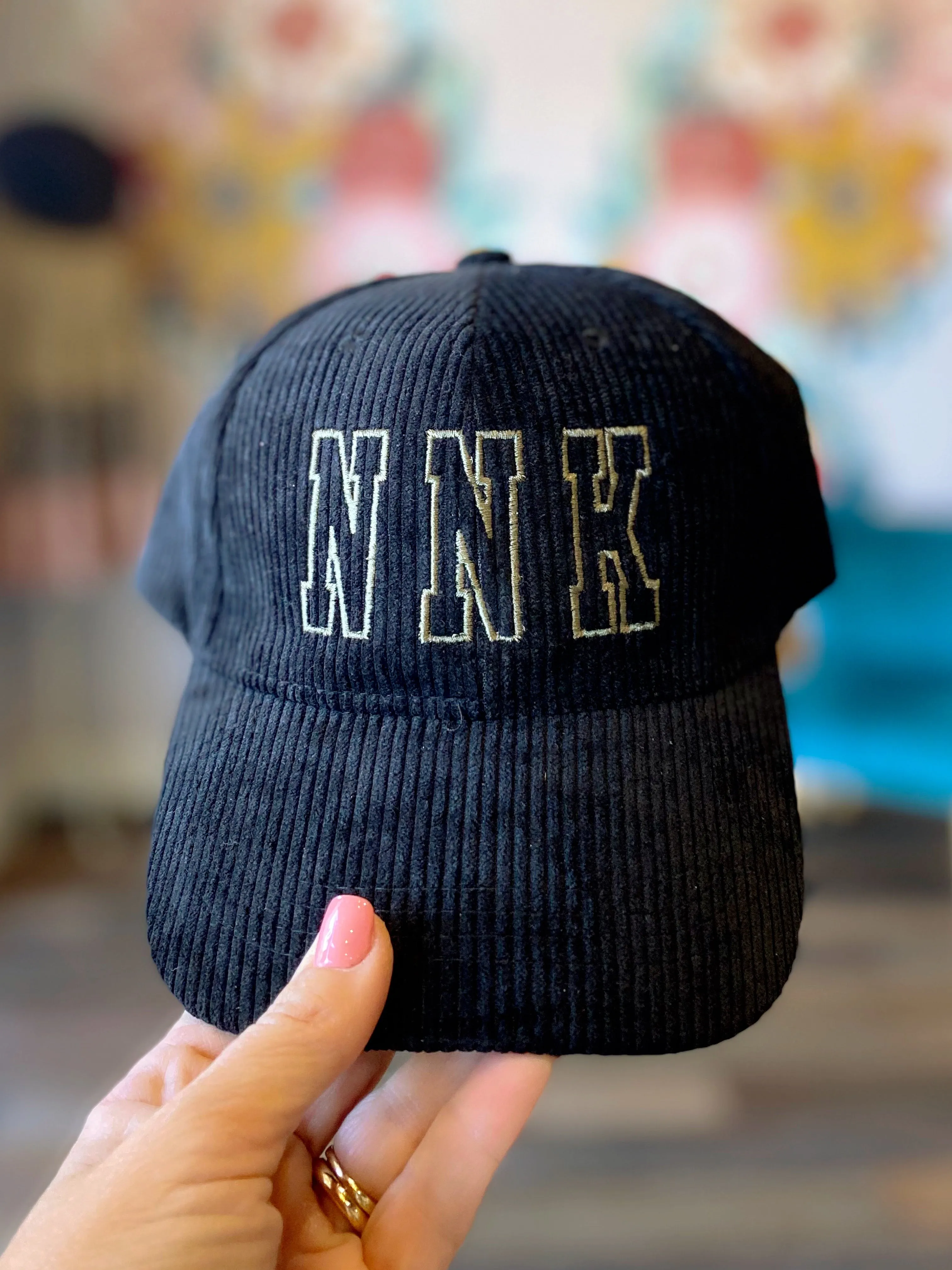 NNK -Northern Neck Embroidered Corduroy Hat