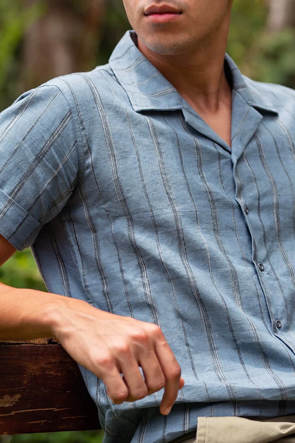 Orson Handwoven Khadi Cotton Shirt