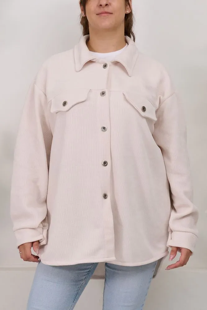 Plain Button Up Shirt