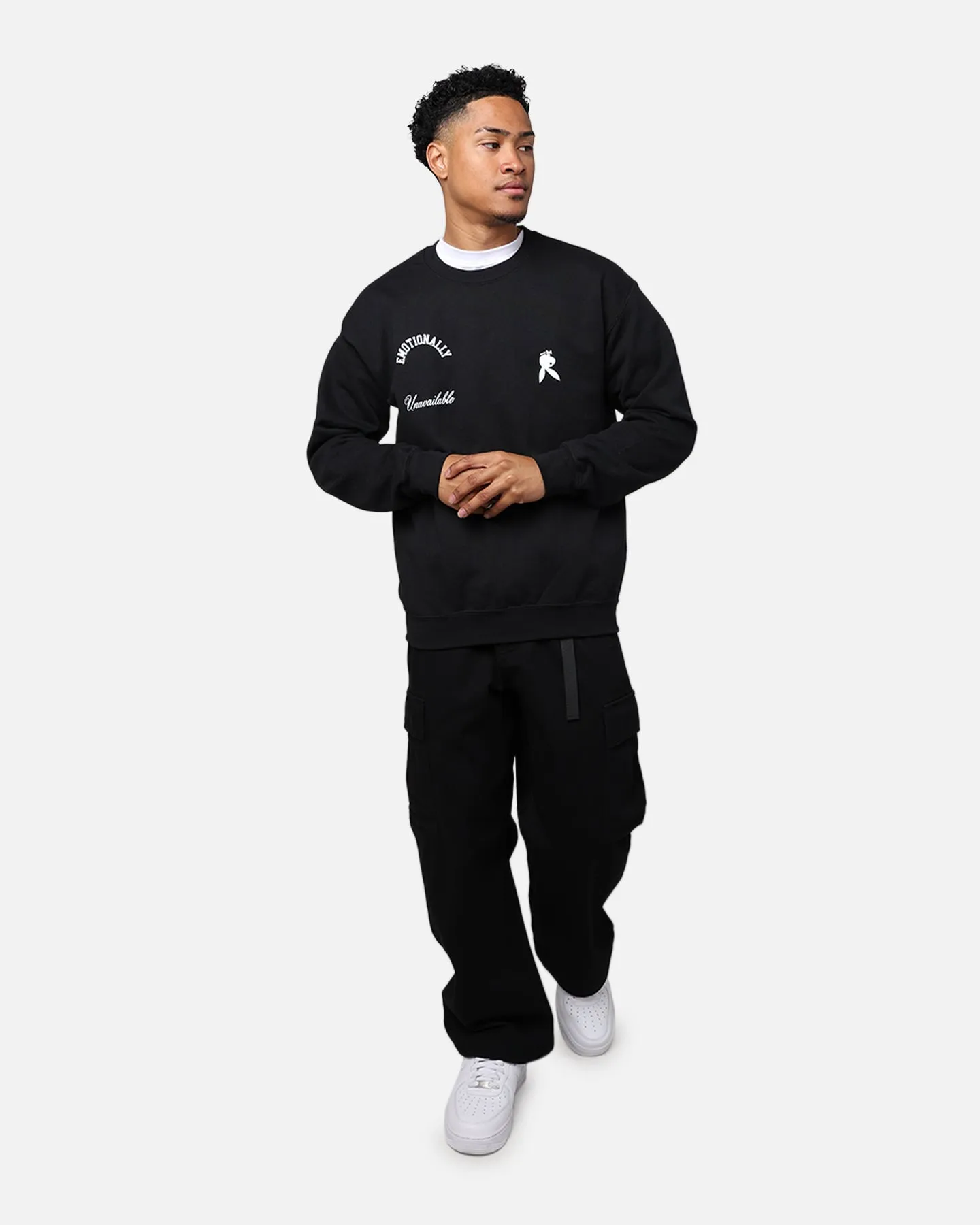 Playboy By Culture Kings Diamonds Are Forever Crewneck Black