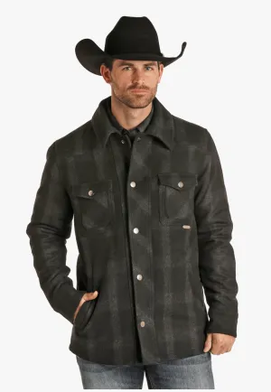 Powder River Mens Plaid Jacket