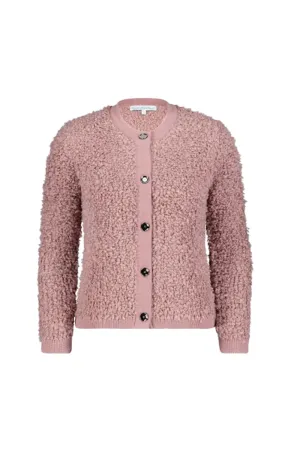 Red Button Boucle Jolie Jacket