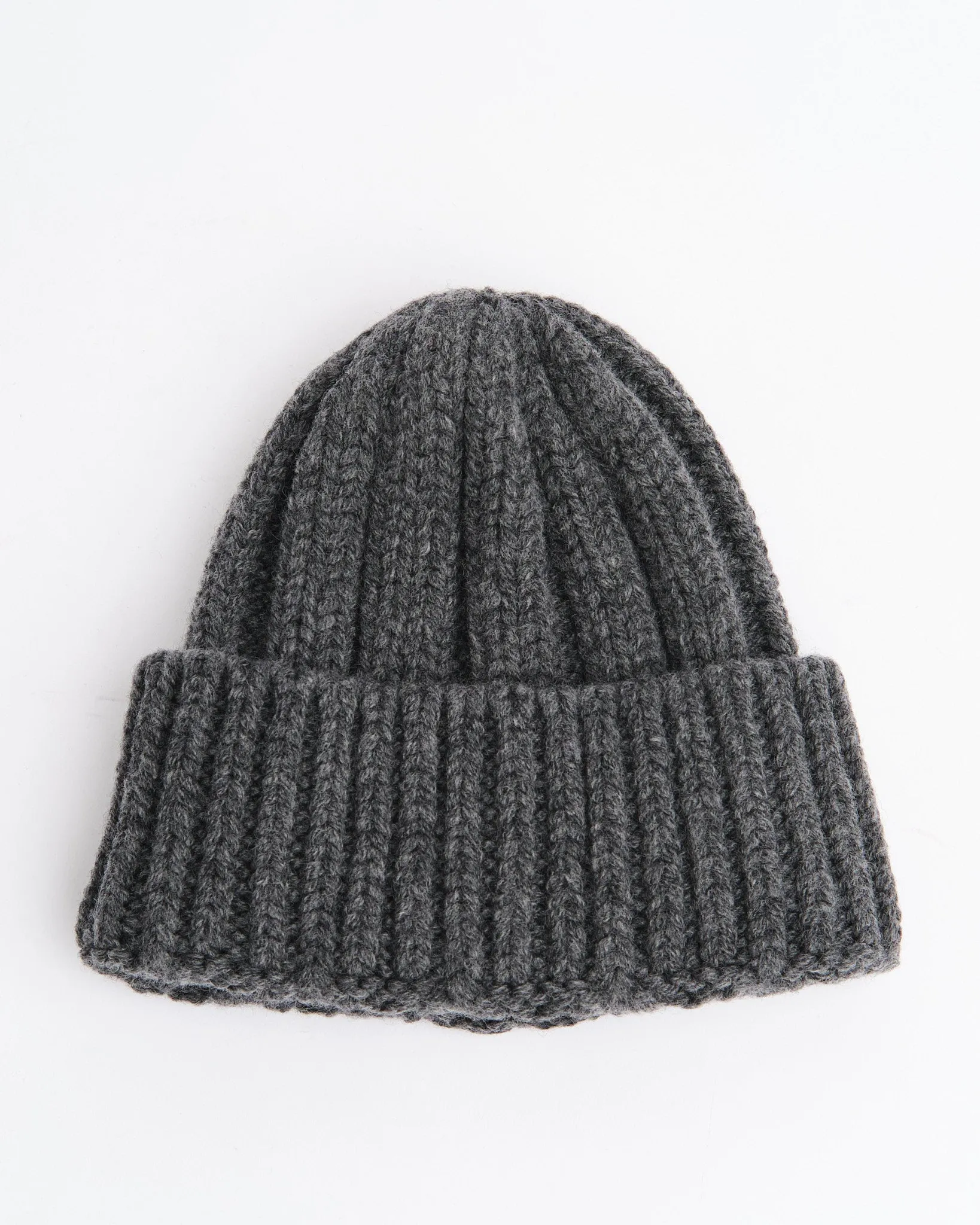 Rib Beanie Charcoal