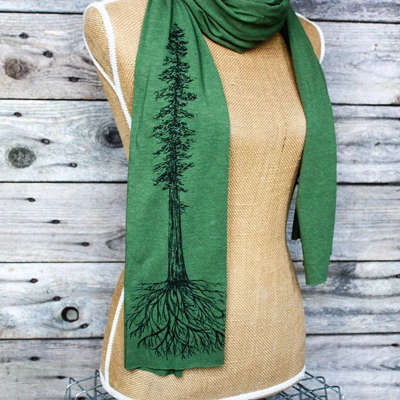 Rooted Tree Bamboo Scarf