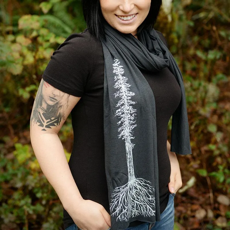 Rooted Tree Bamboo Scarf