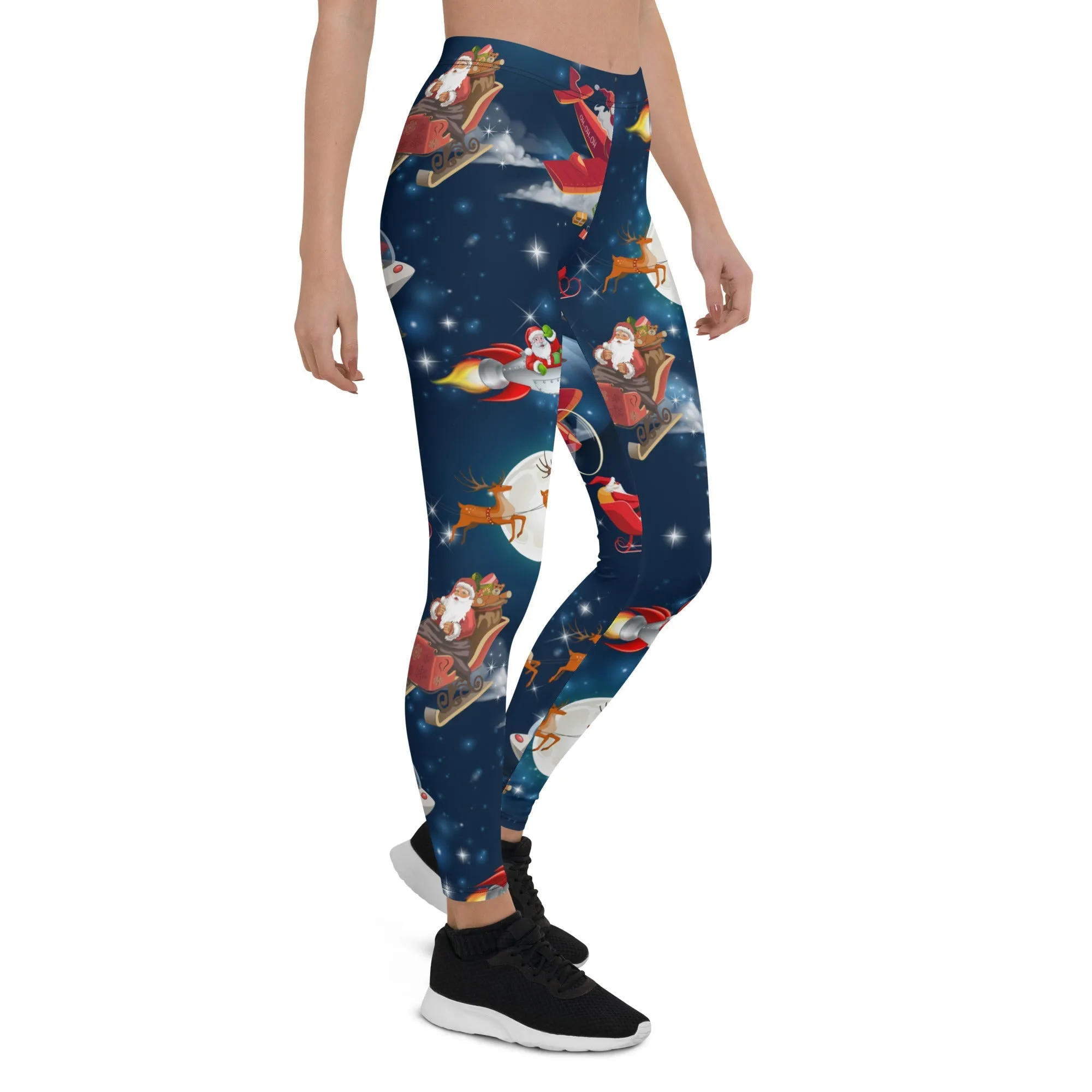 Santa Express Leggings