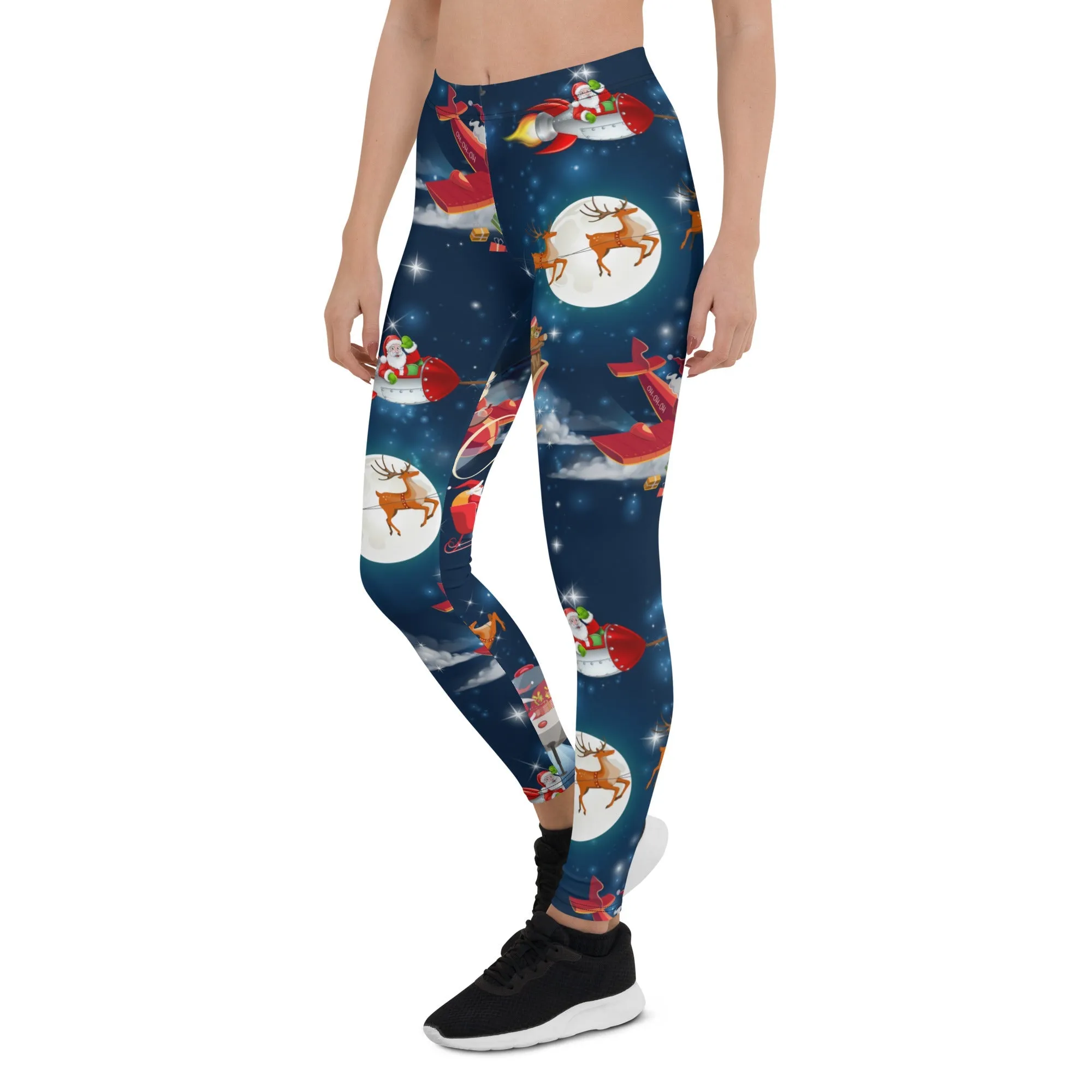 Santa Express Leggings