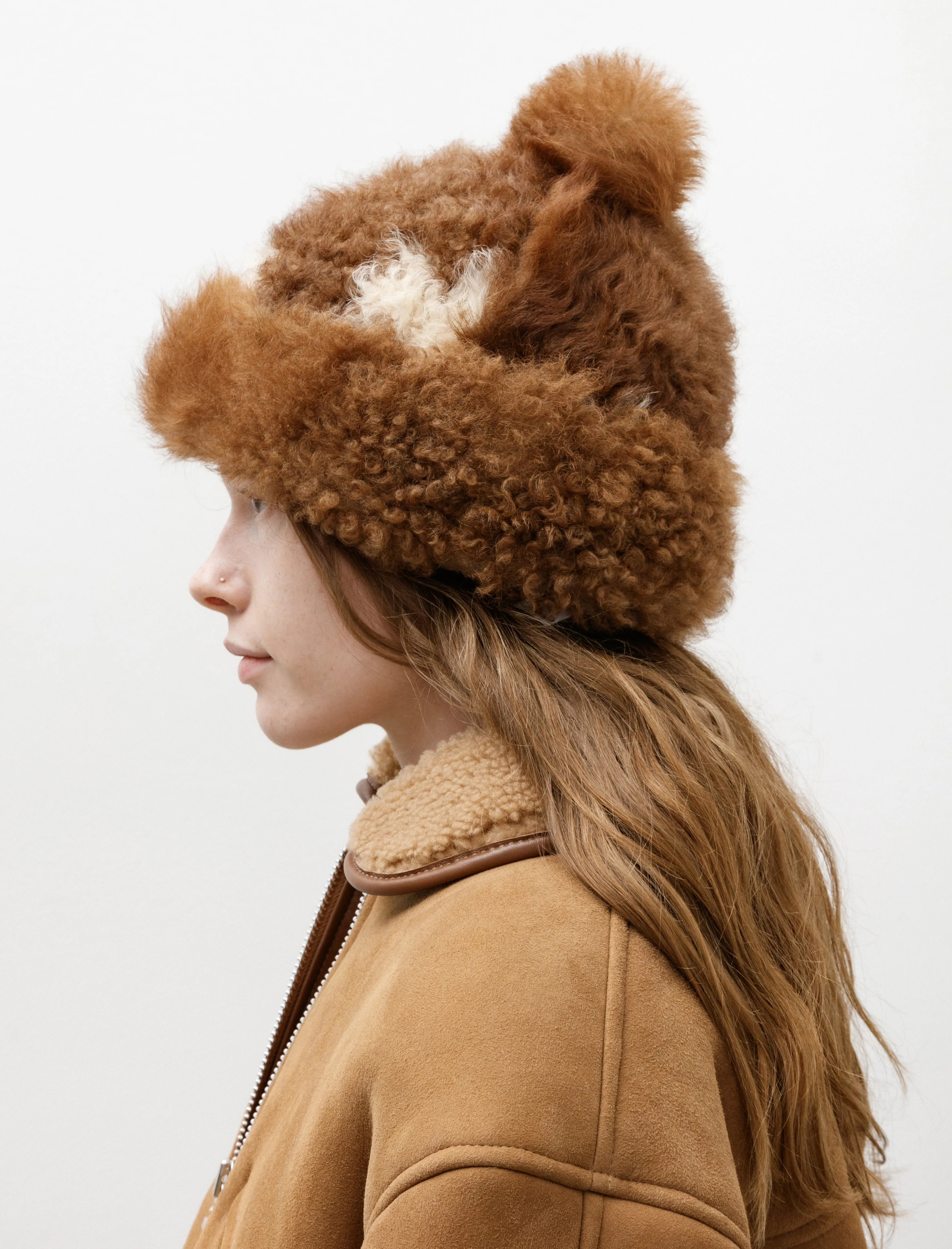 Sheepskin Bobble Hat