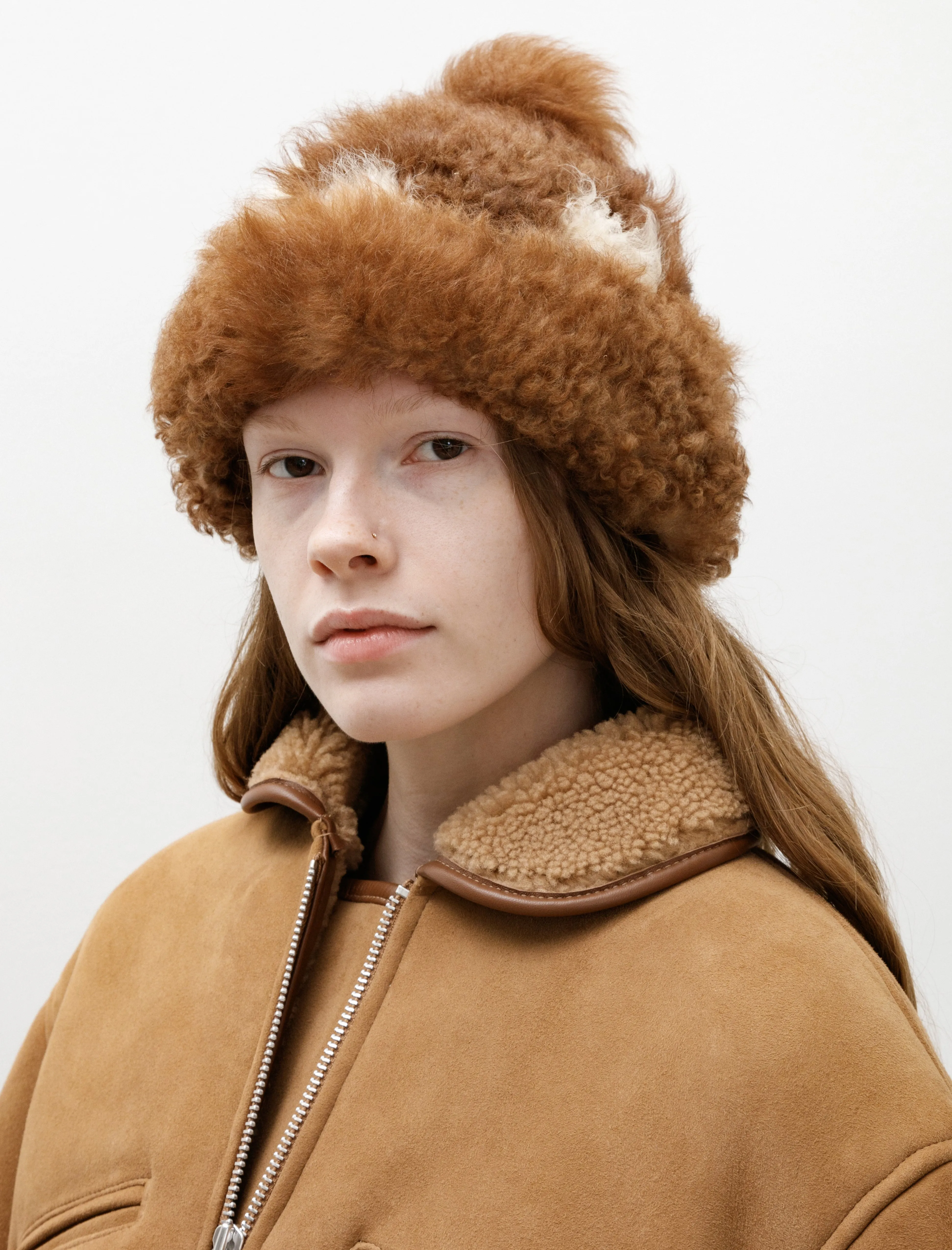 Sheepskin Bobble Hat