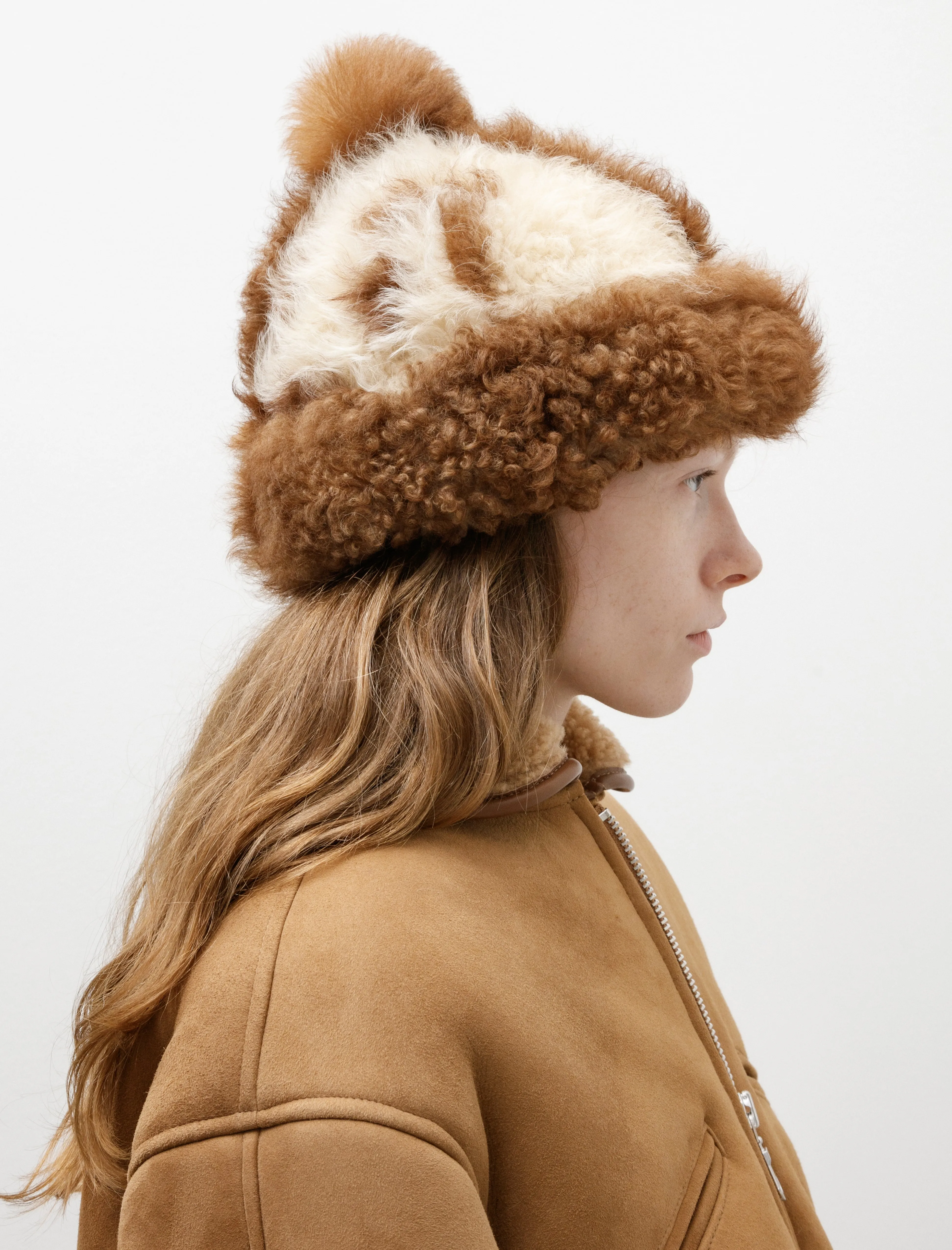 Sheepskin Bobble Hat