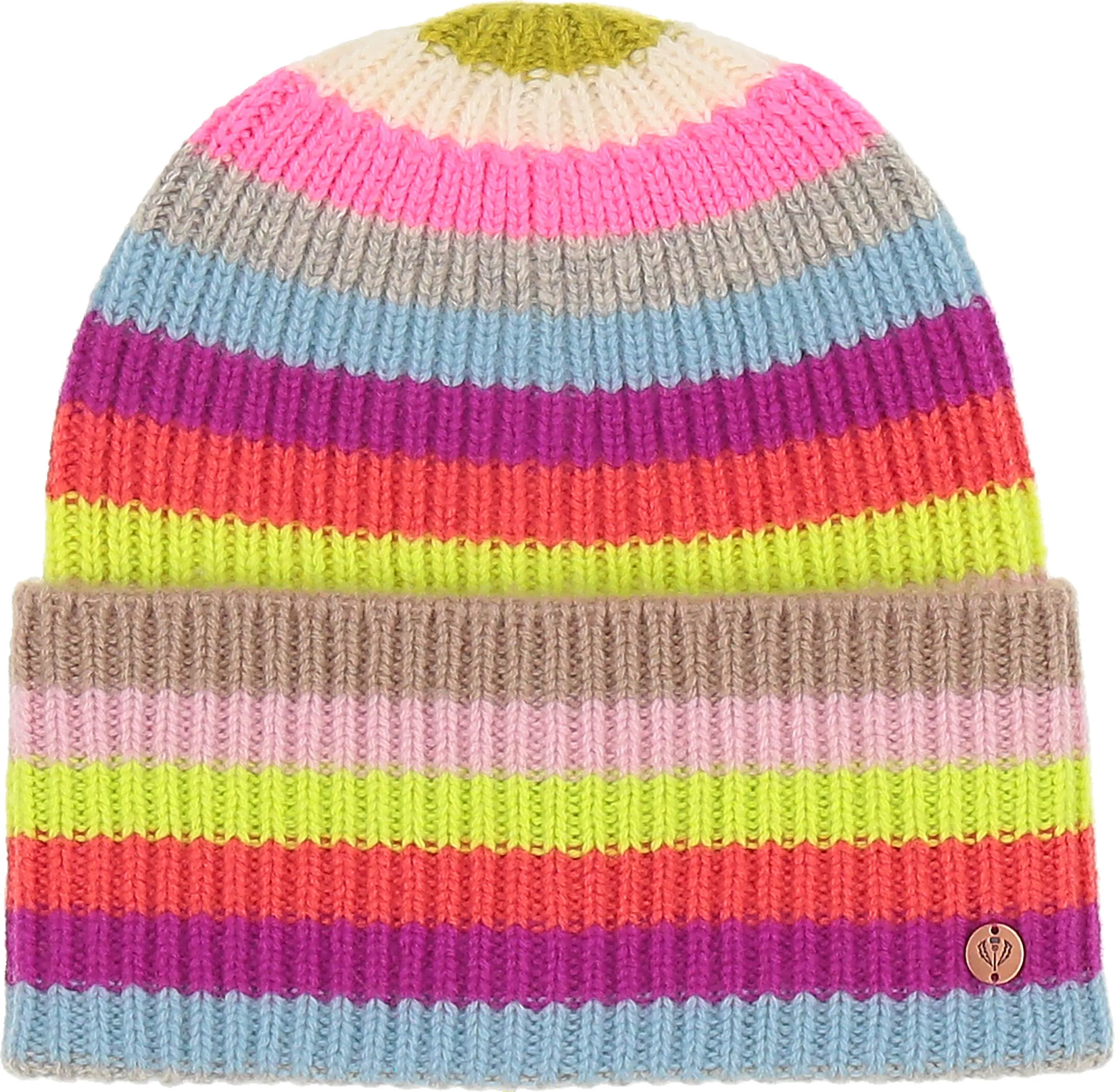 Signature Multi Stripe Knit Beanie