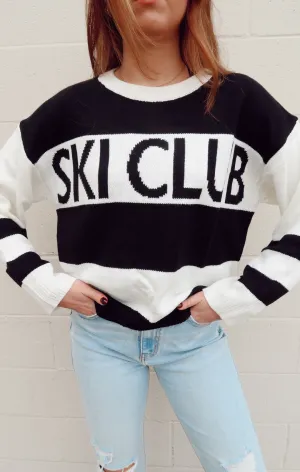 Ski Club Knit Sweater