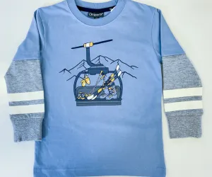 Ski Lift Shirt LS- Slate