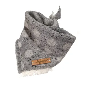 Snowy Heathered Dot Bandana