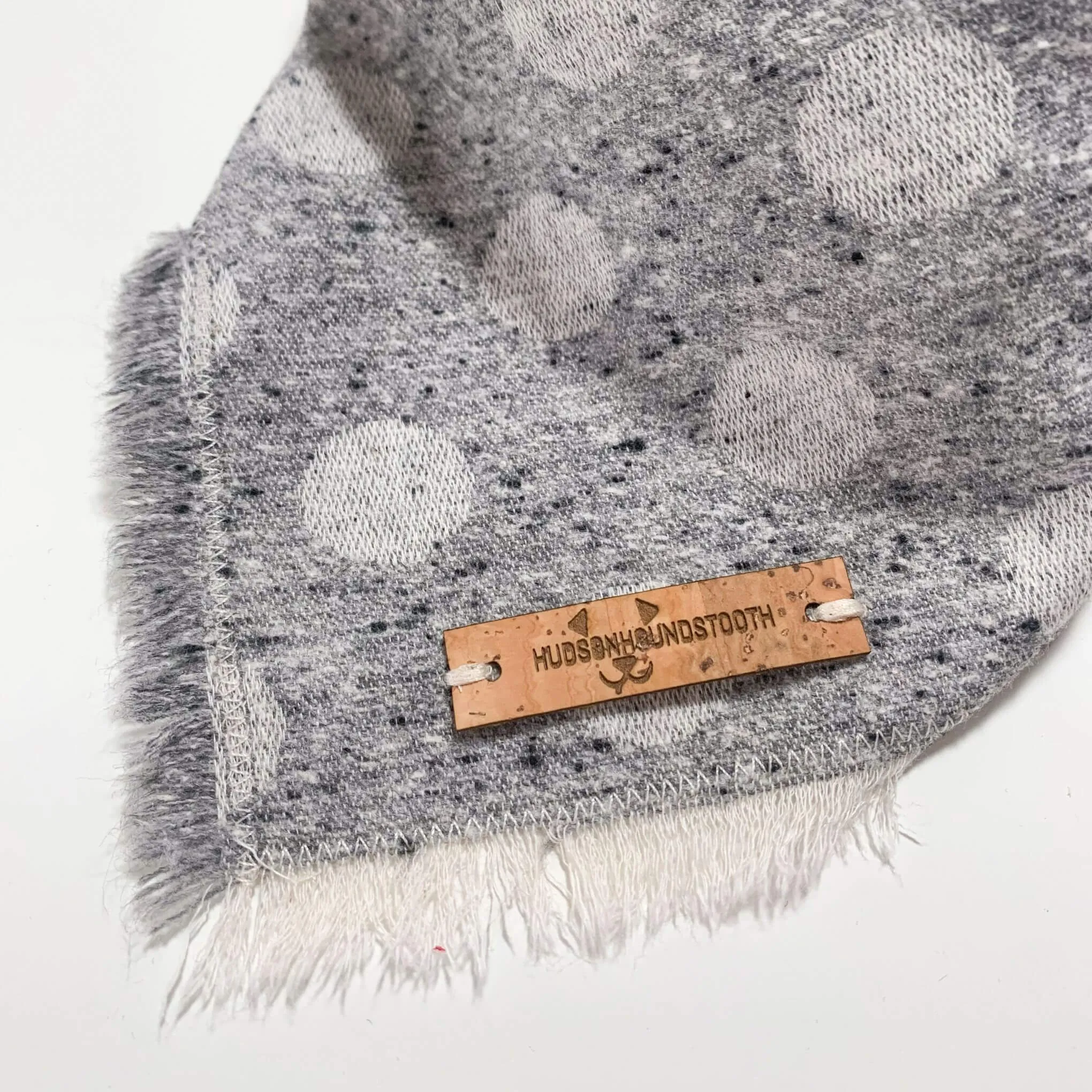 Snowy Heathered Dot Bandana