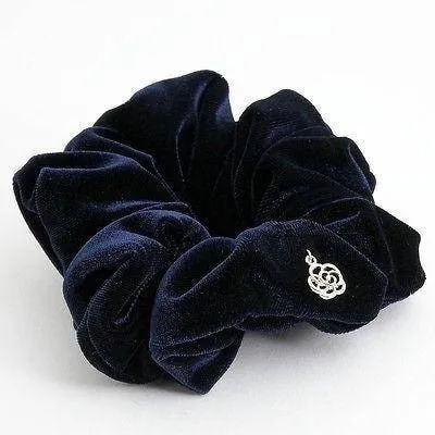 Solid Color Velvet Scrunchies Fall Winter Hair Elastics Women Hair Accessories