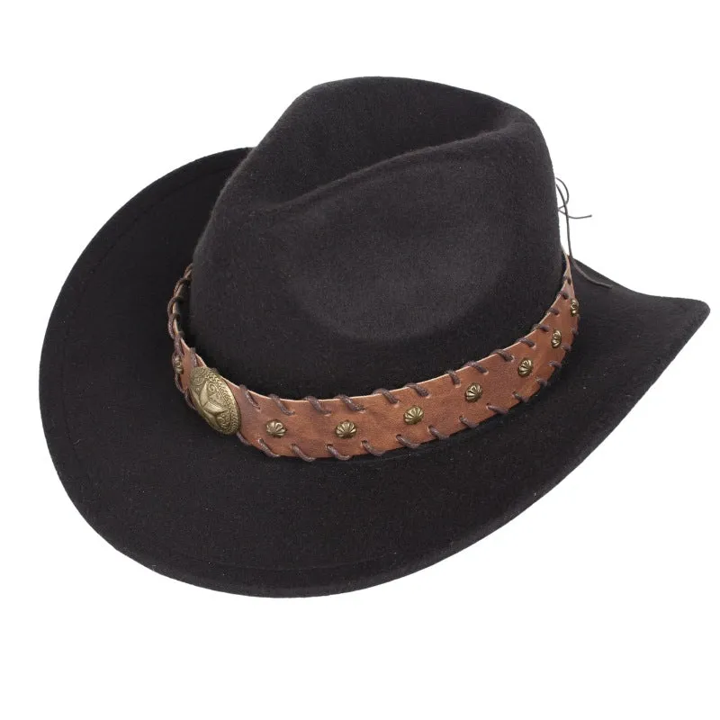 Star Leather Hat Bands