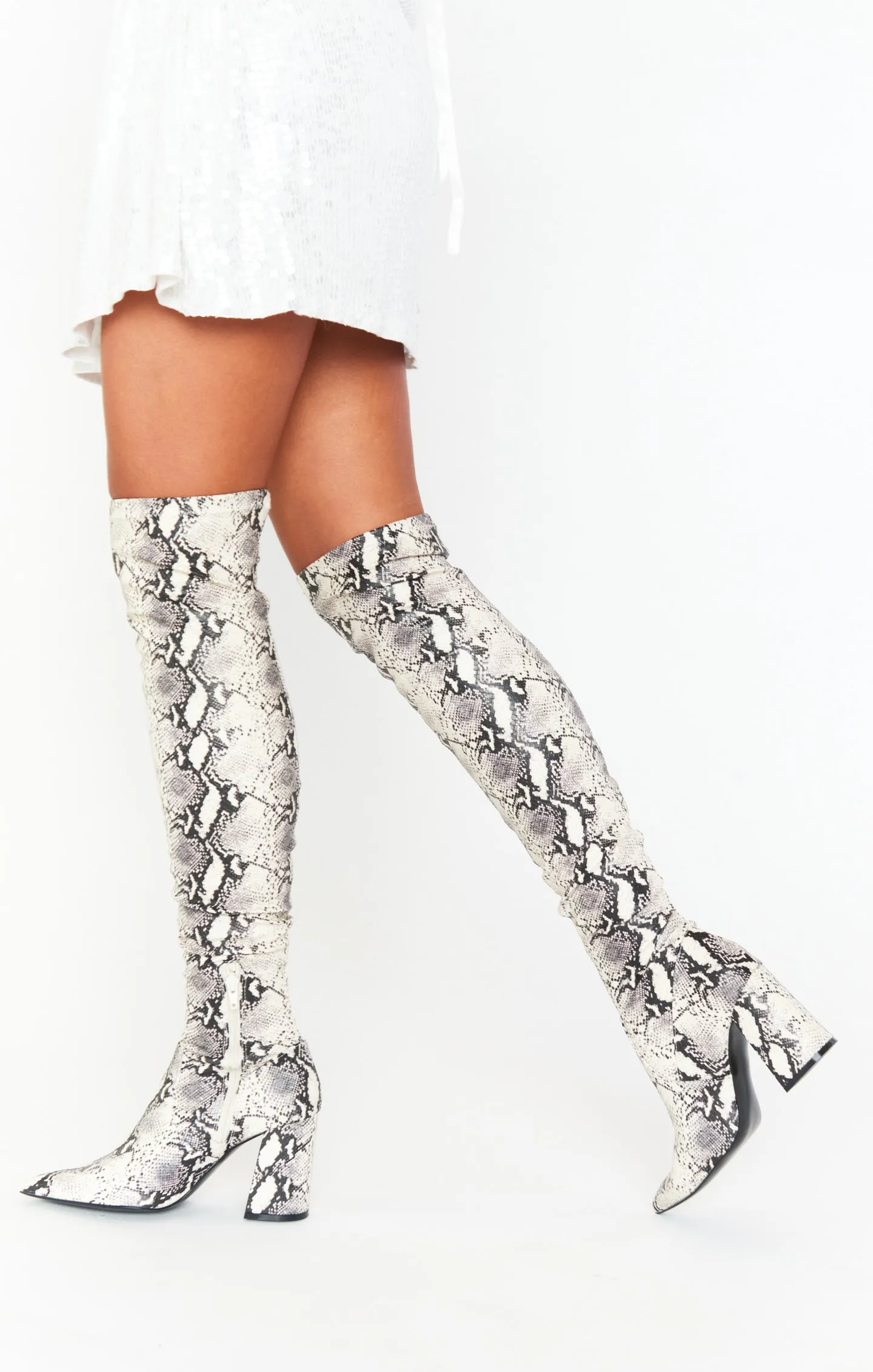 Steve Madden Jacoby Tall Boot ~ Faux Snake